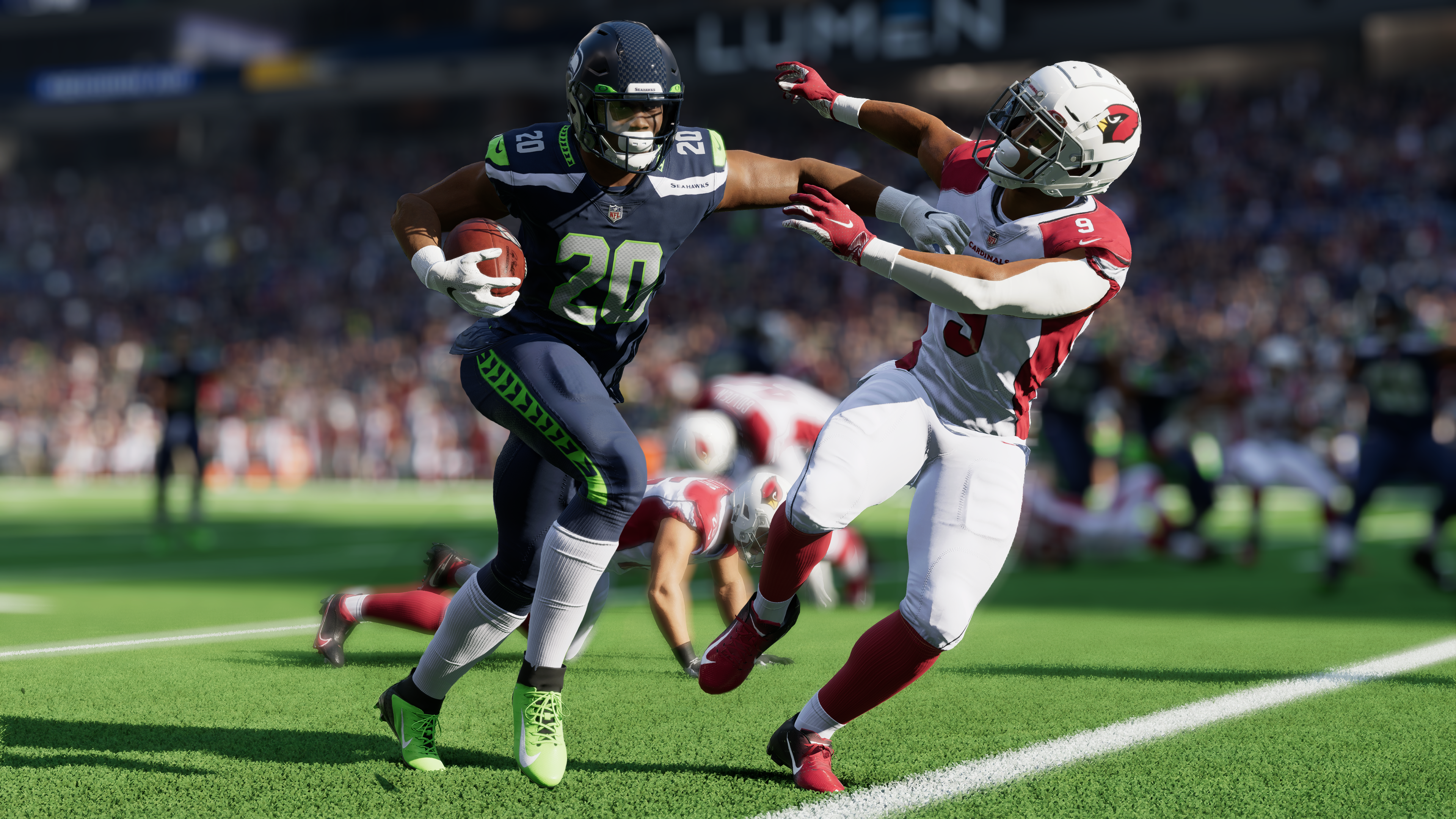 Rashad Penny Stiffarm