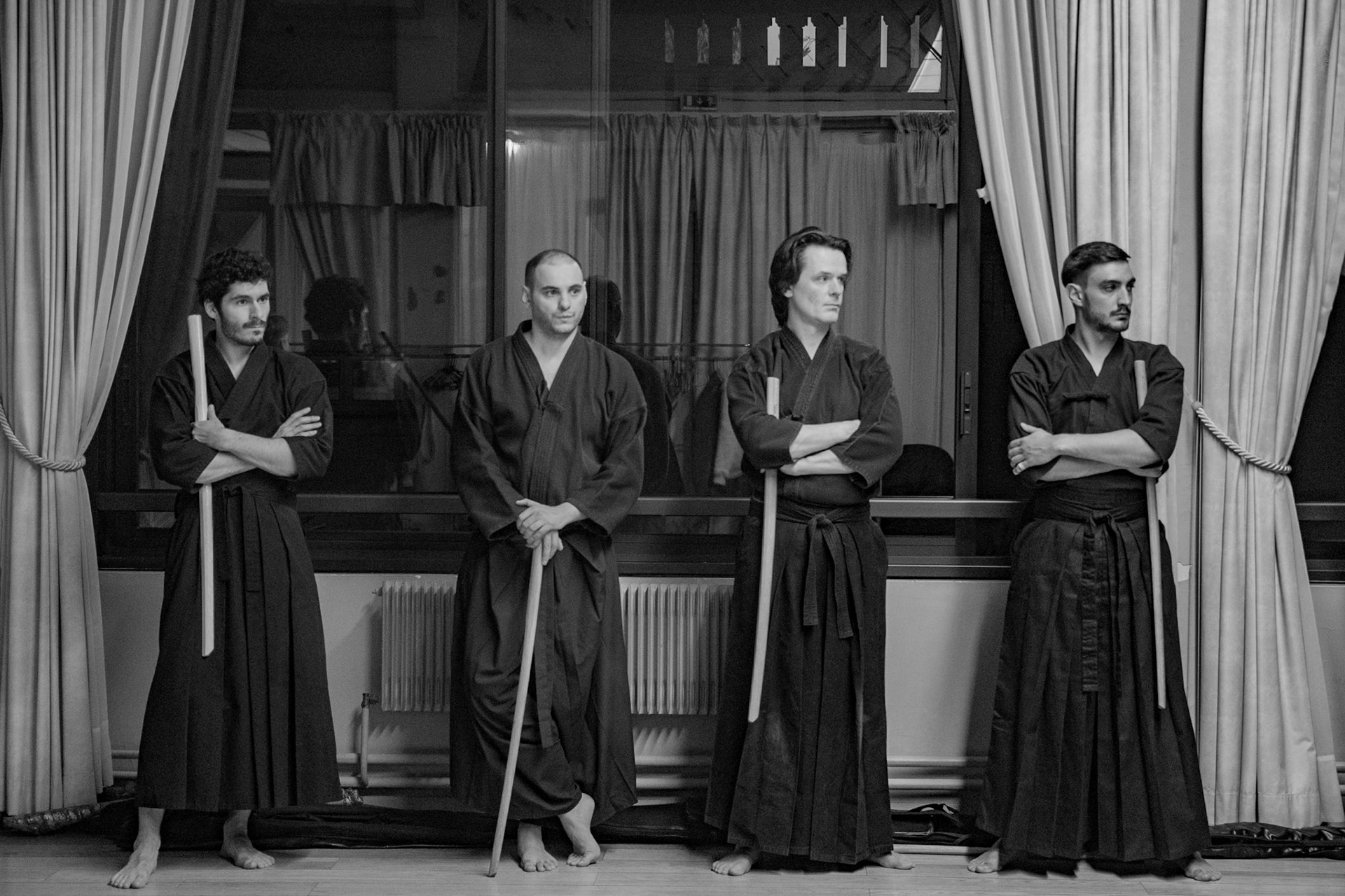 Kenjutsu school, Paris, France, 2025