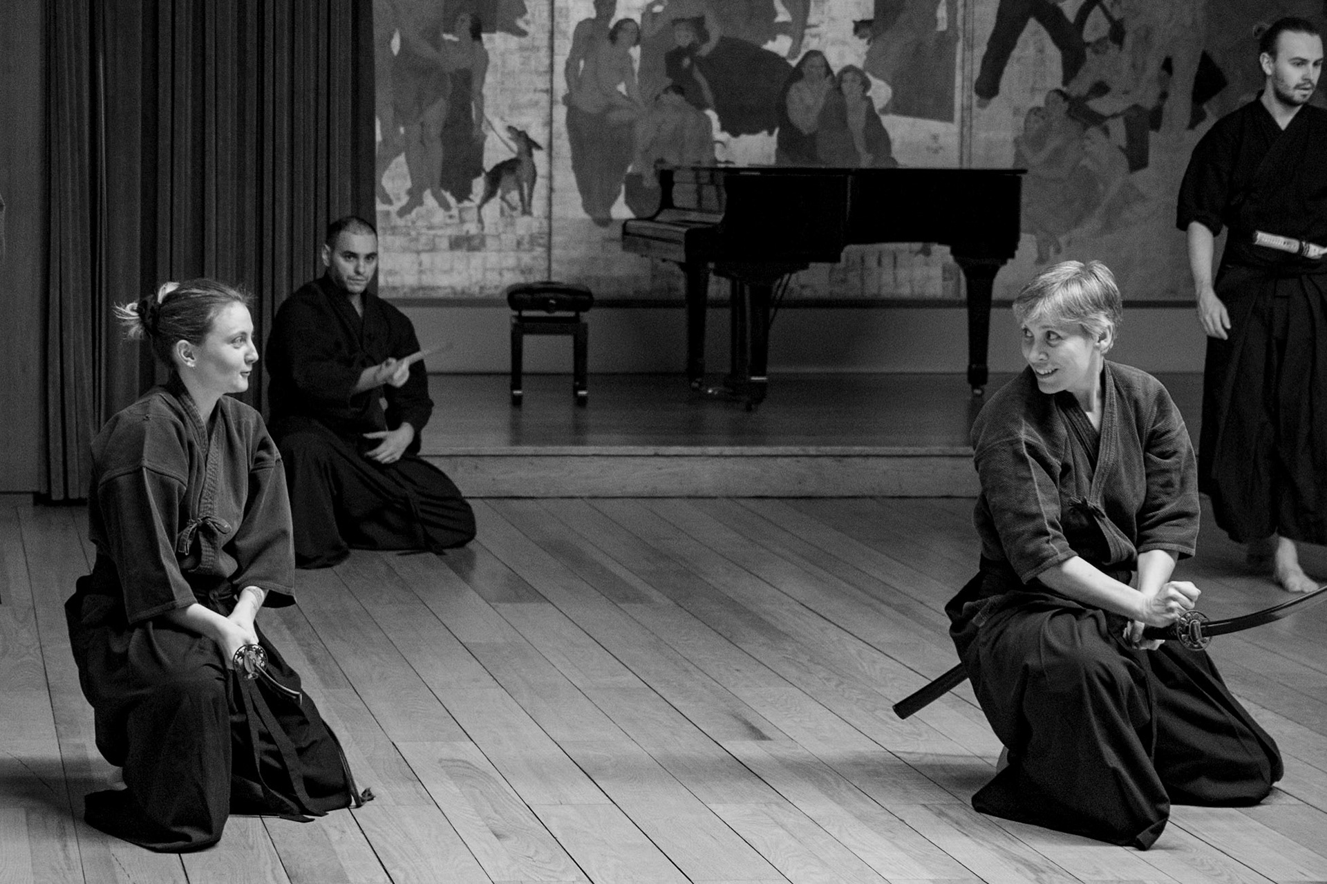 Kenjutsu school, Paris, France, 2025