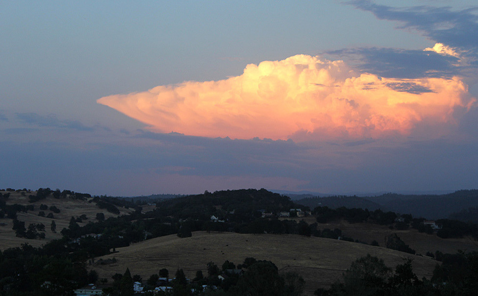 Anvil Cloud at Sunset
