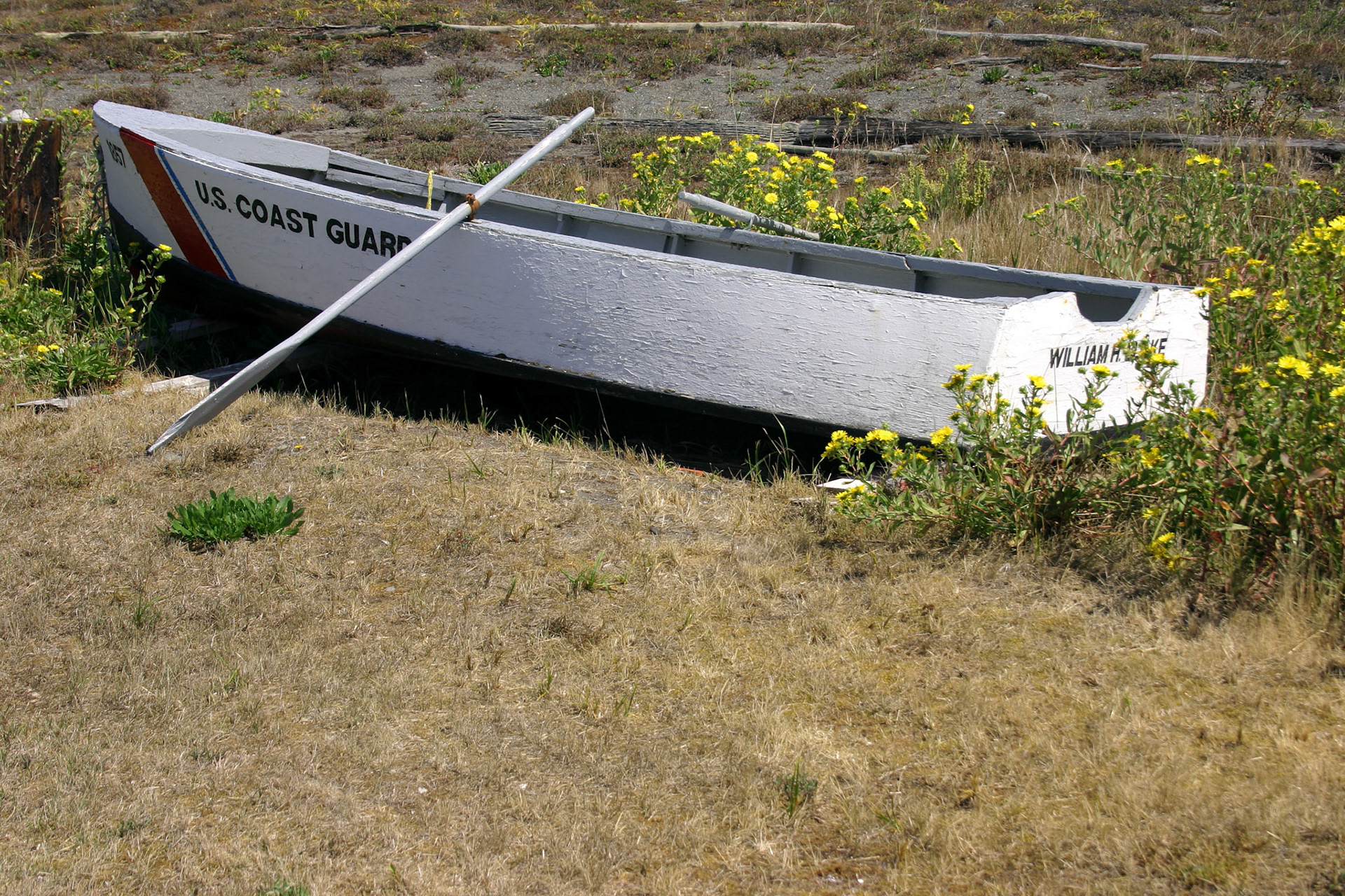 Coast Guard boat - Dungeness Spit - Sequim, WA