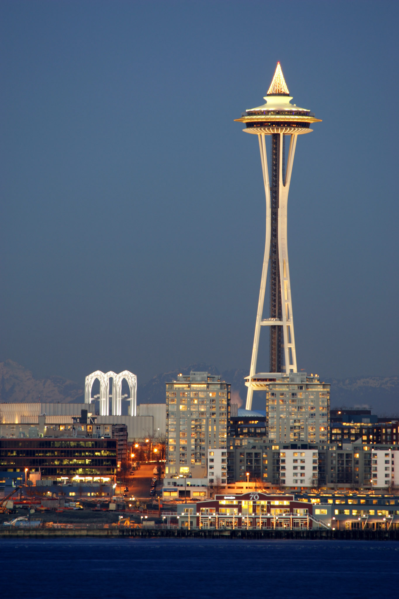 Holiday Needle - Seattle, WA