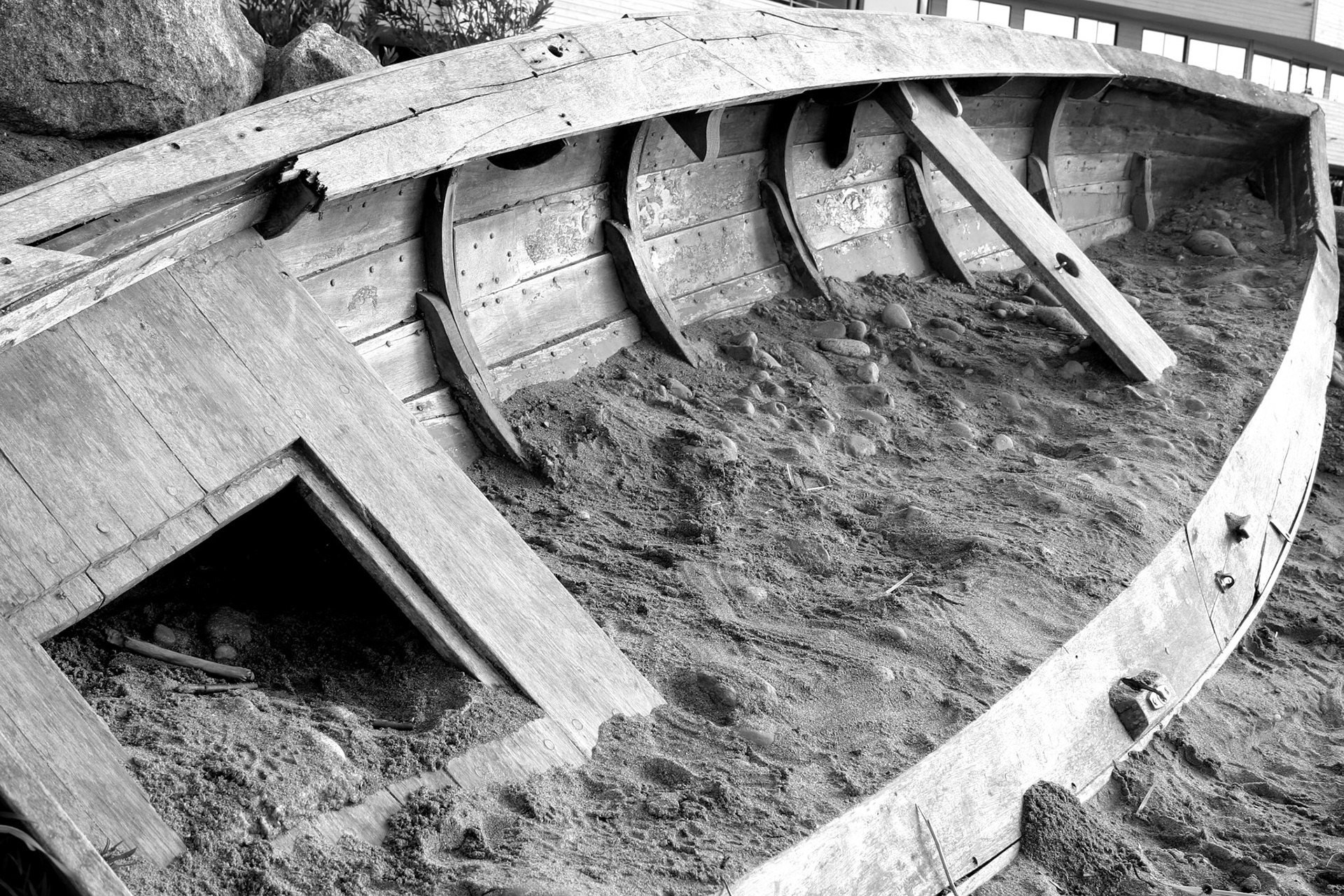 Beached Row Boat, Edmonds, WA