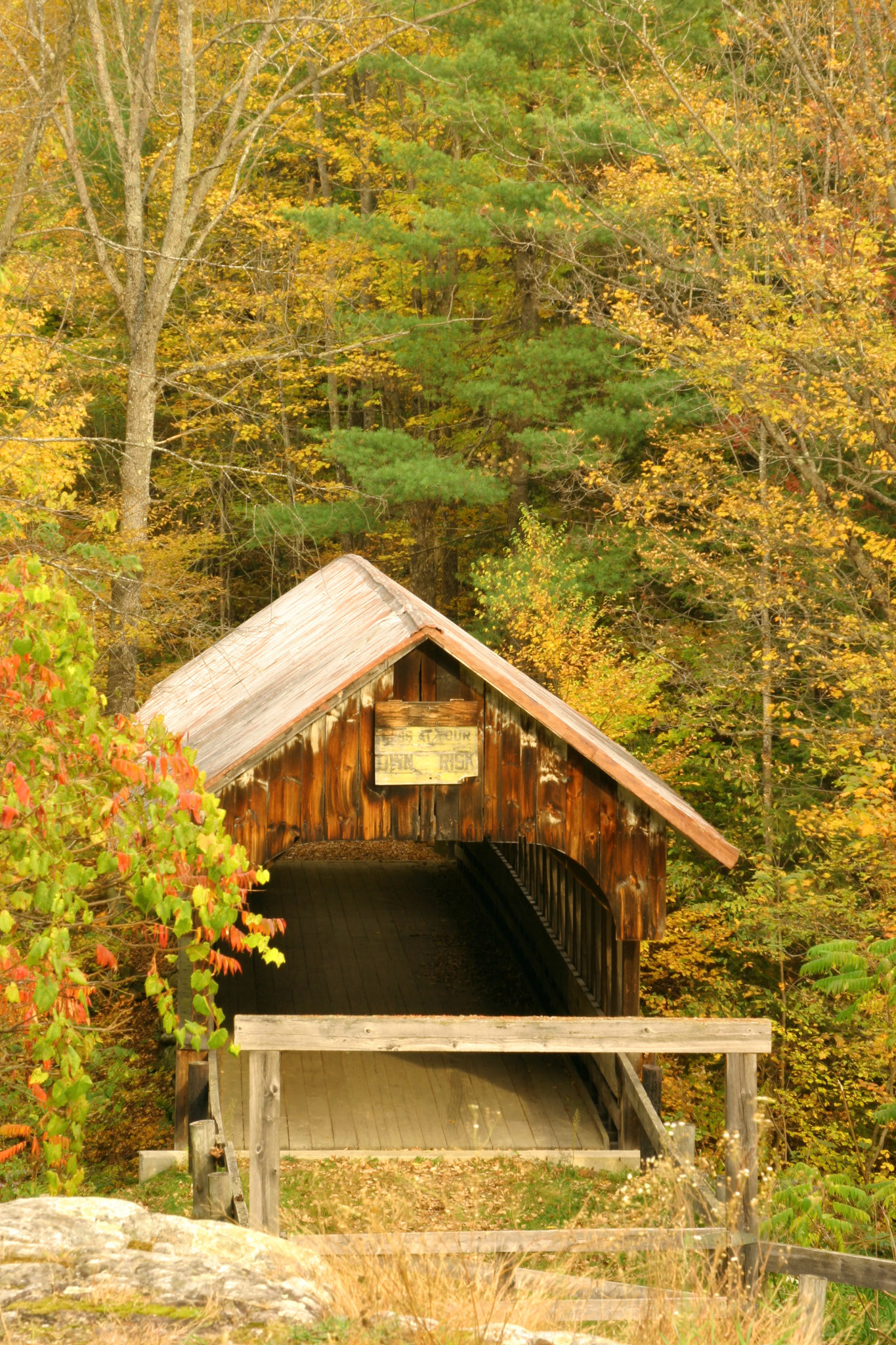 Blacksmith Shop Bridge - Cornish, NH