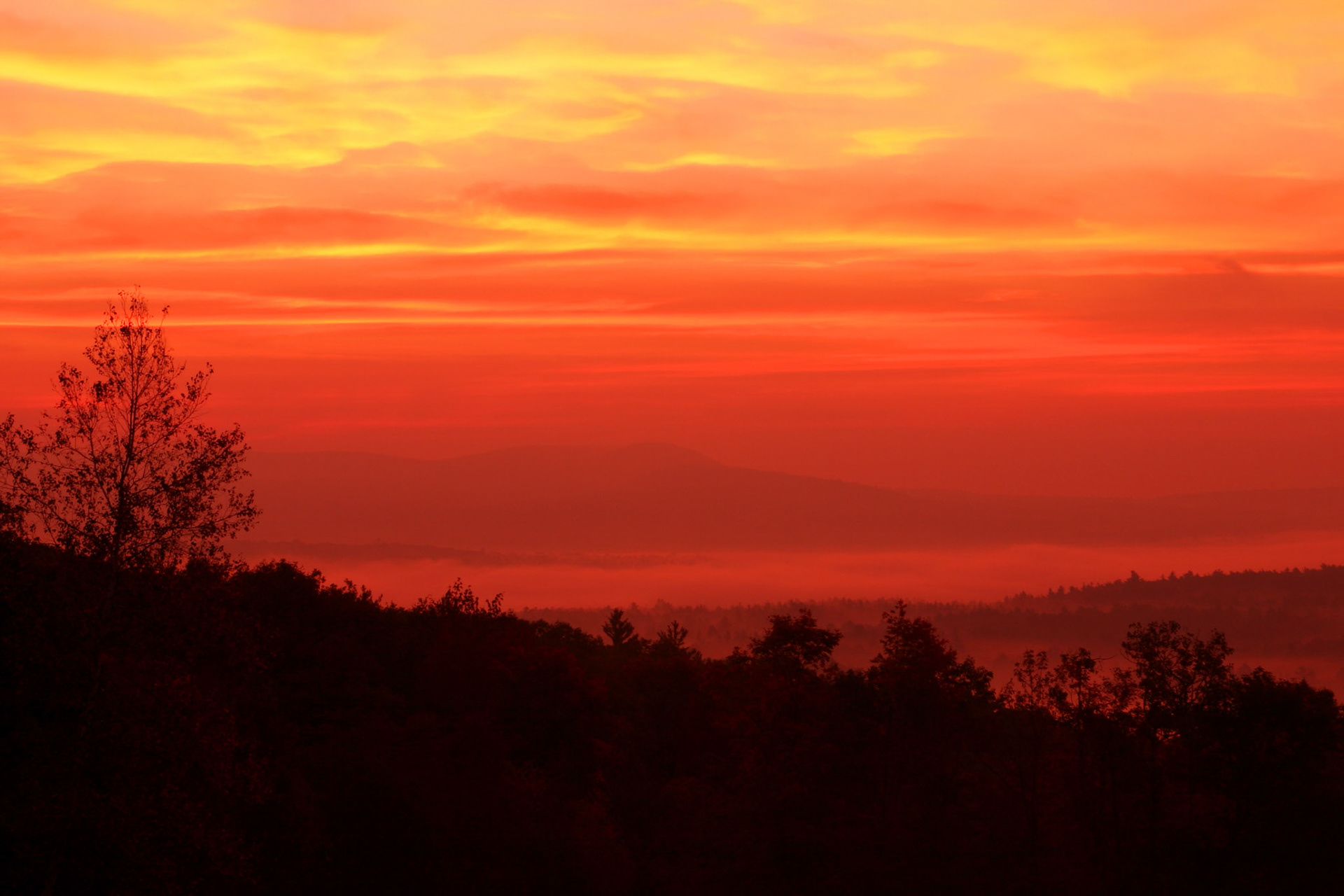 Sunrise - Gilmanton, NH