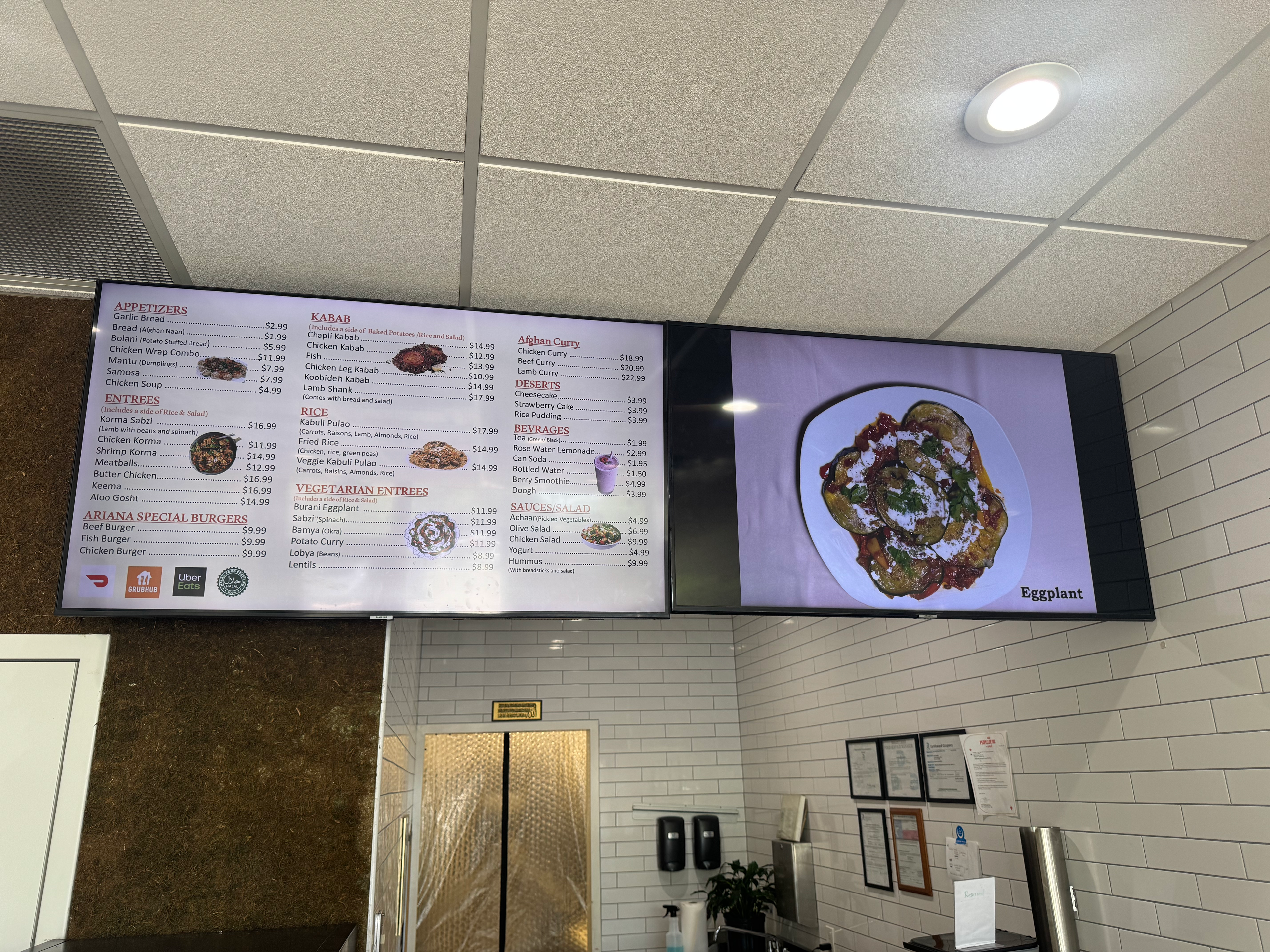 Original Menu