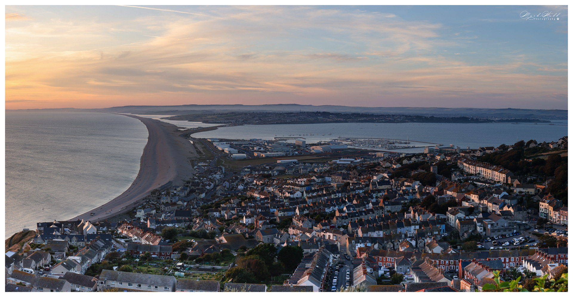 Chesil Beach Pano September 2023