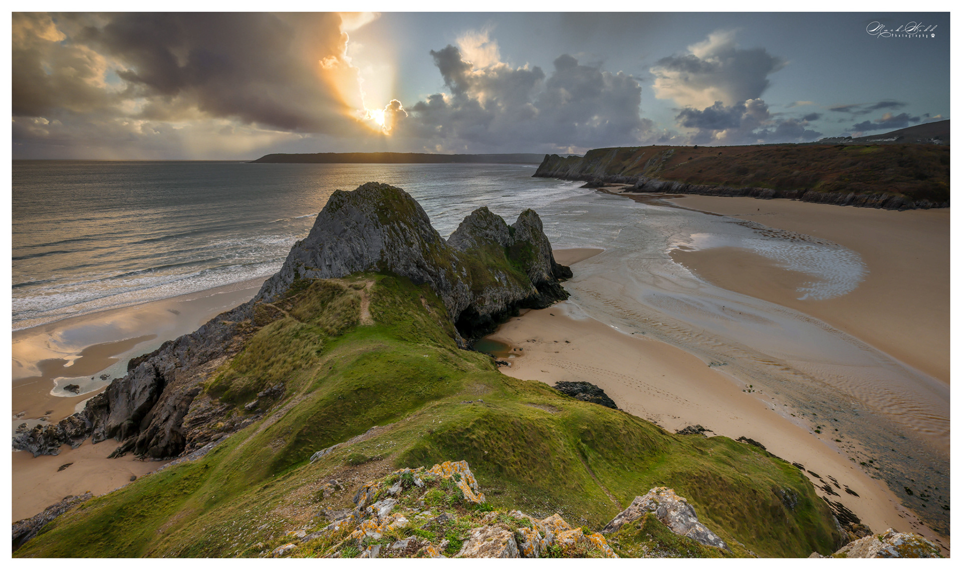 Three Cliffs Bay November 2023