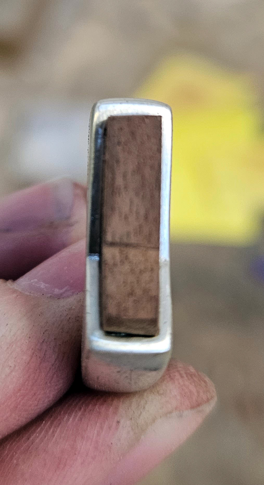 Woodcut on Bandsaw for Ring