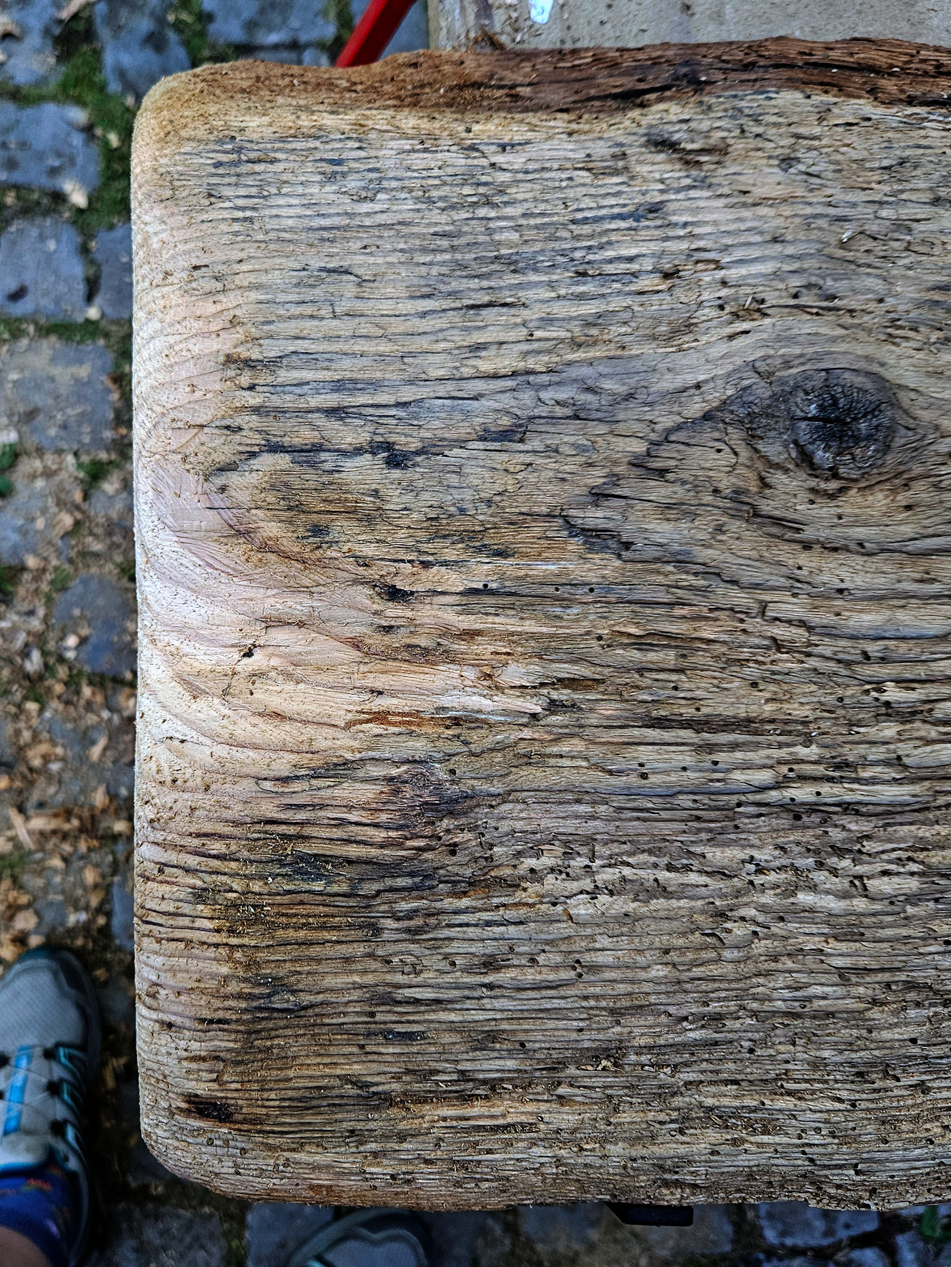 Chisling a 'Natural' Edge