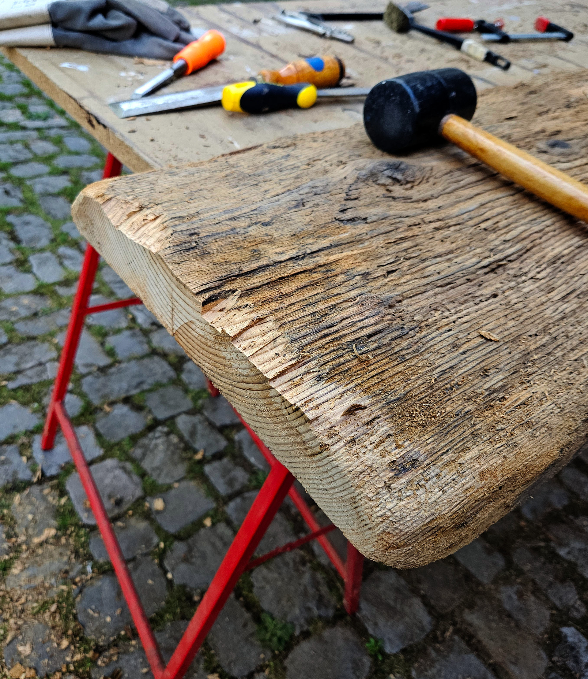Chisling a 'Natural' Edge