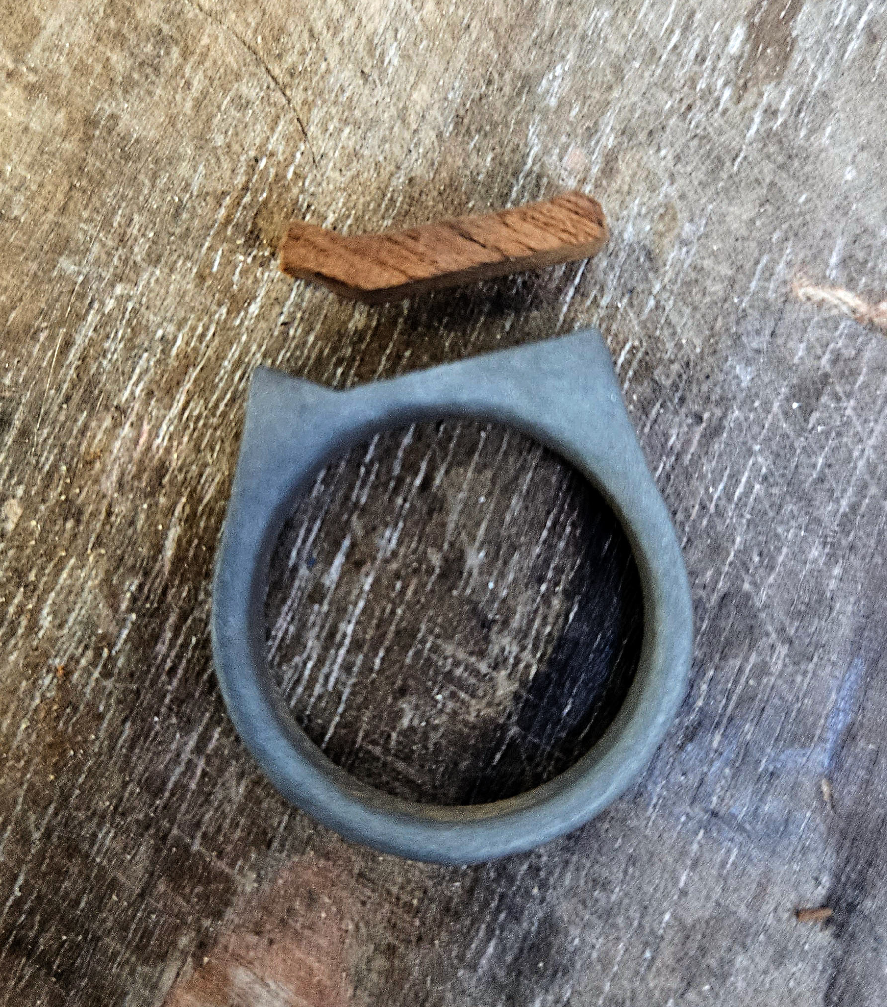 Woodcut on Bandsaw for Ring