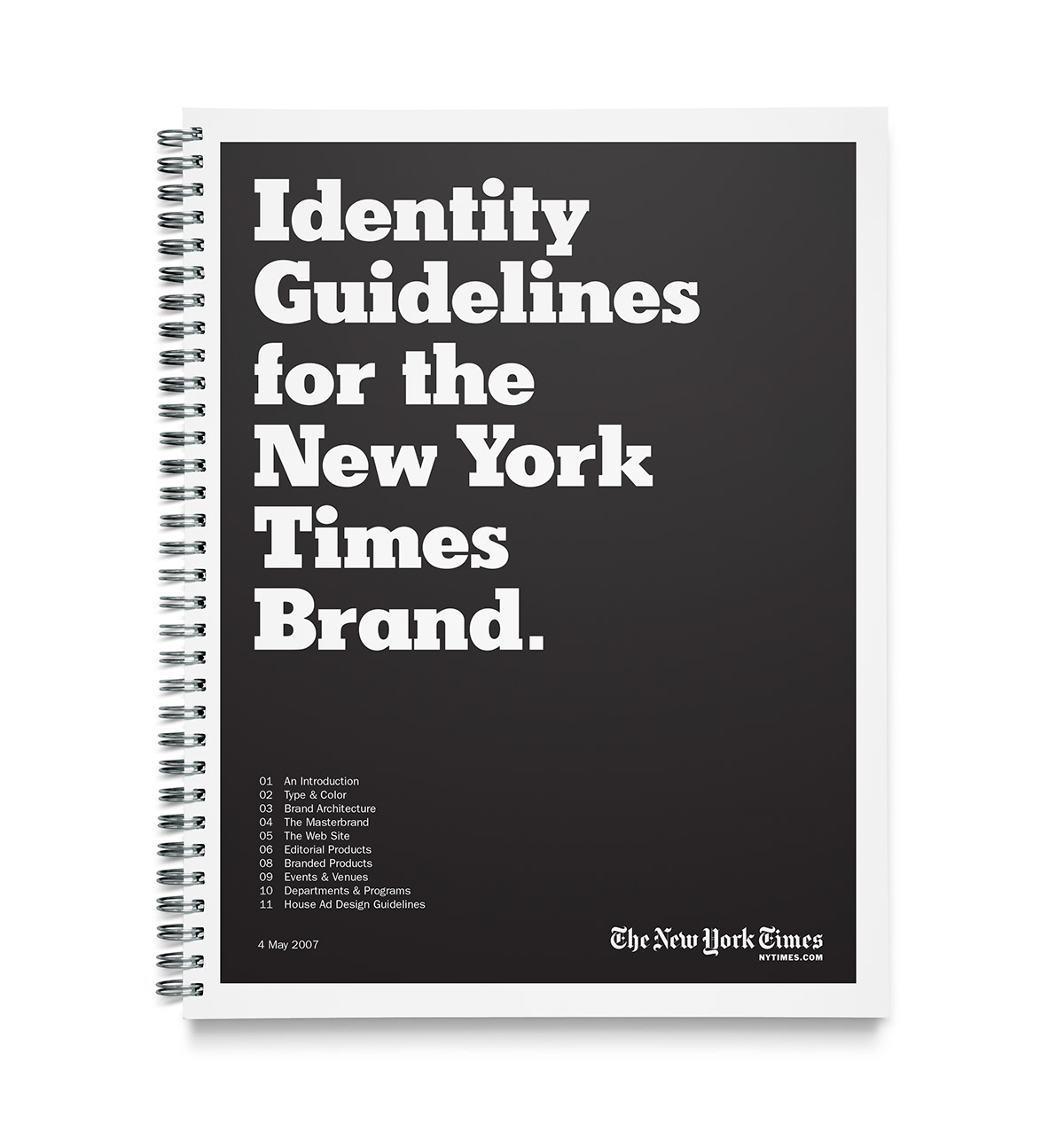 new york times visual identity