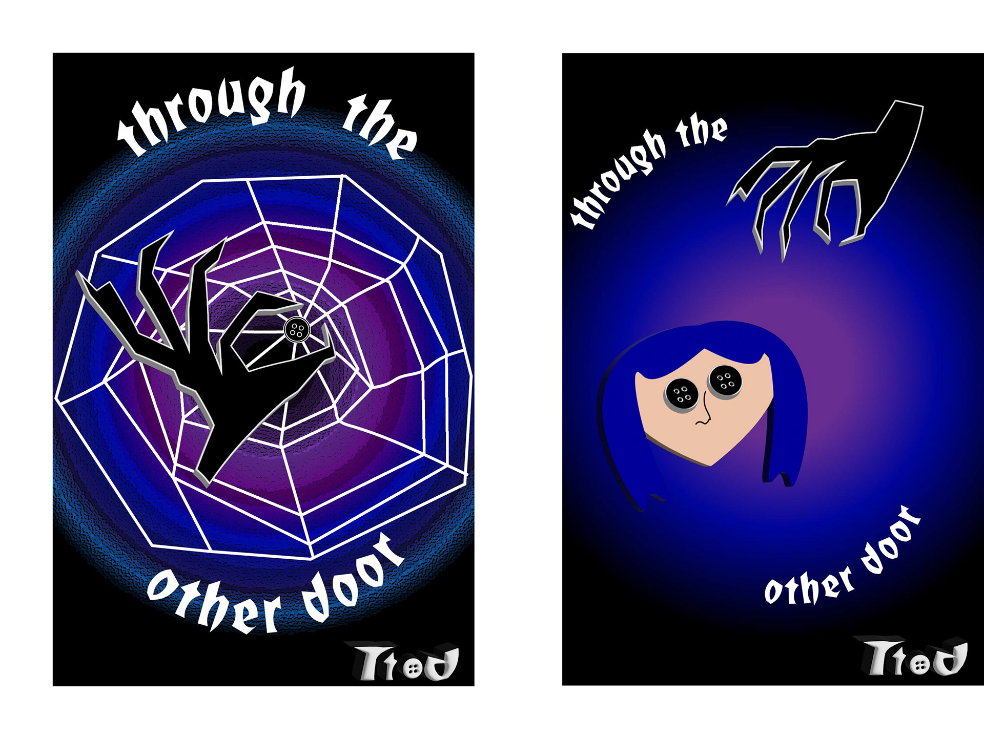 Coraline Postcards