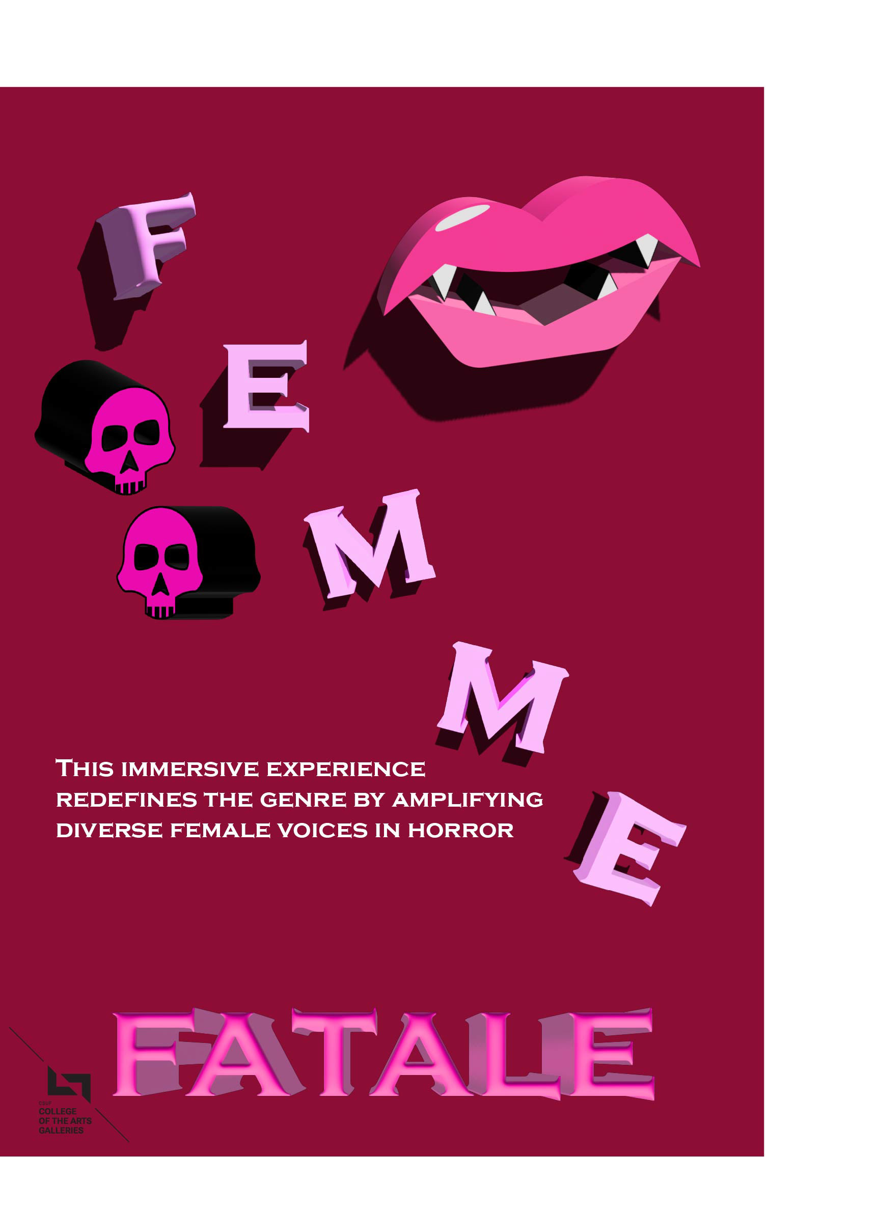 Femme Fatale Postcard 2
