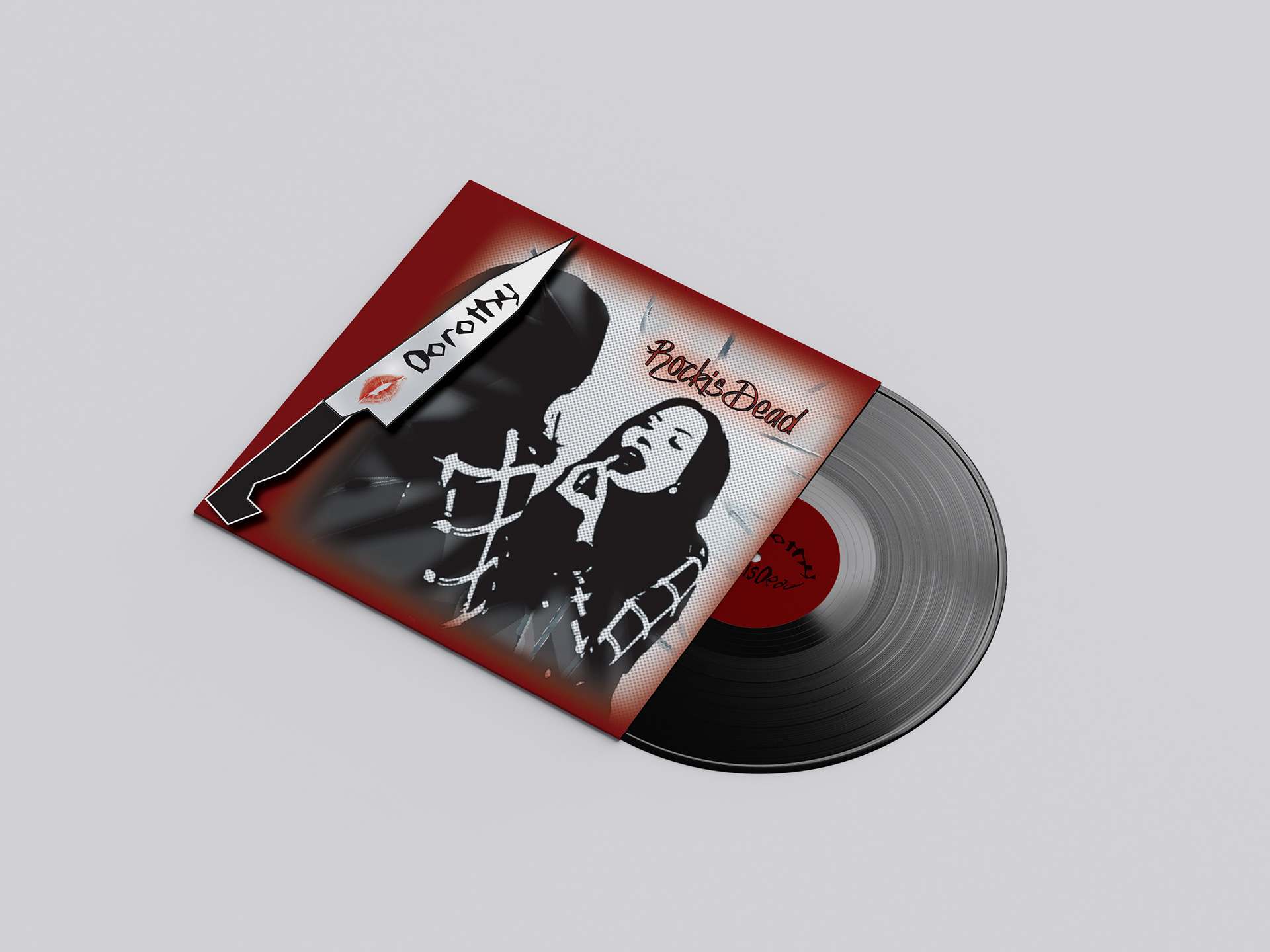 Vinyl mockup