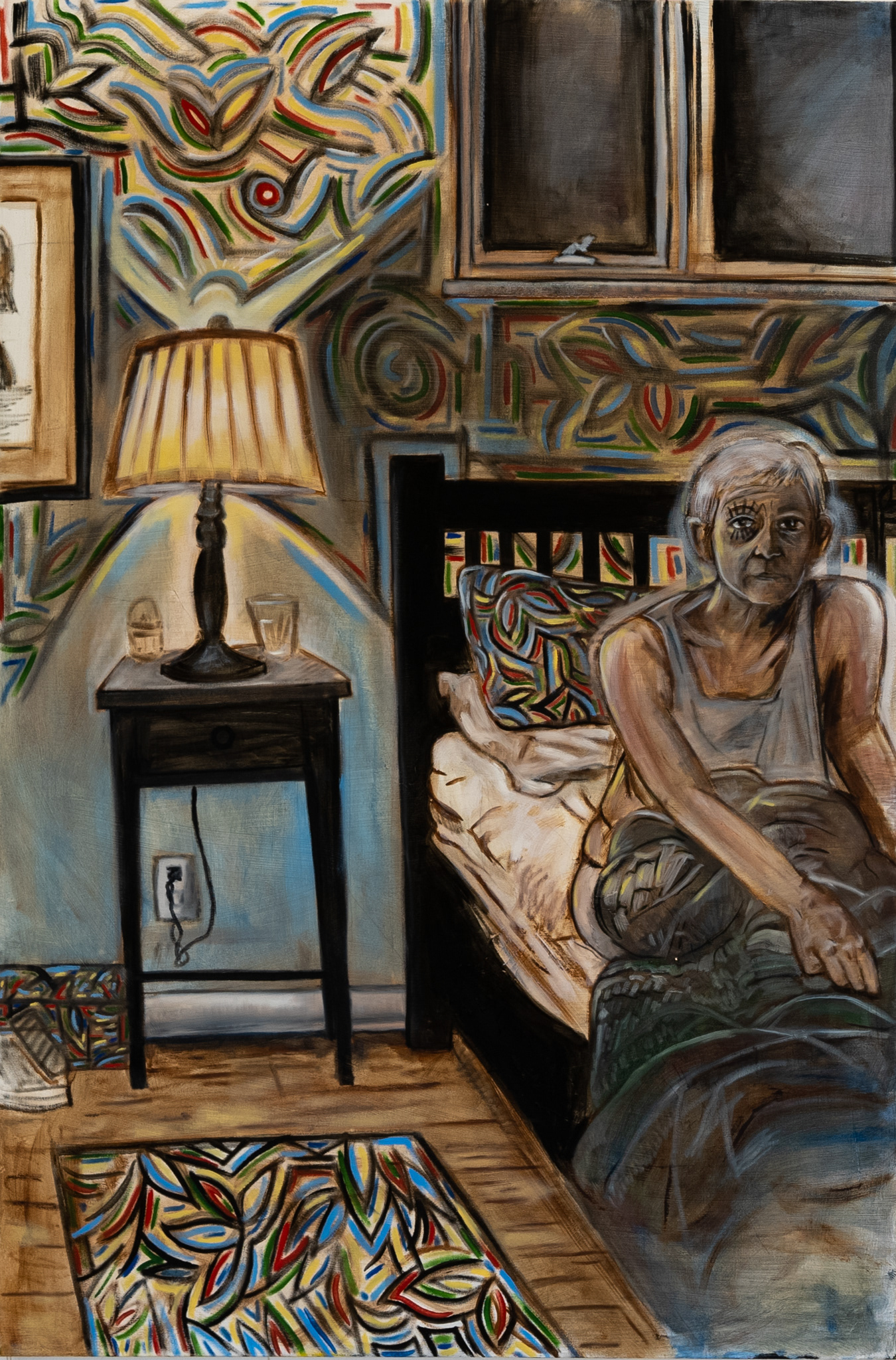 "Time Flies" 72" x 42"