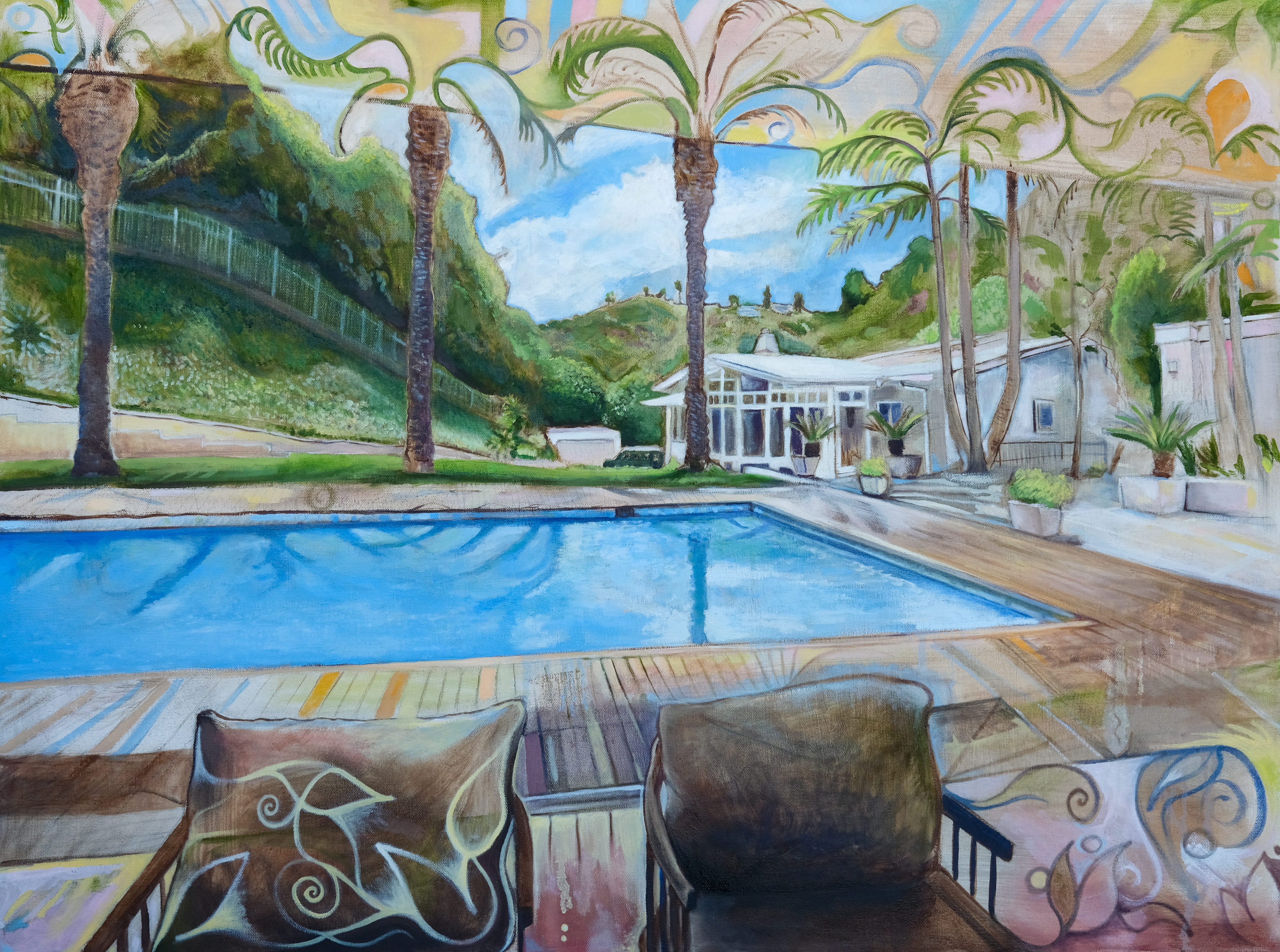 Commissioned Landscape 30" x 40"