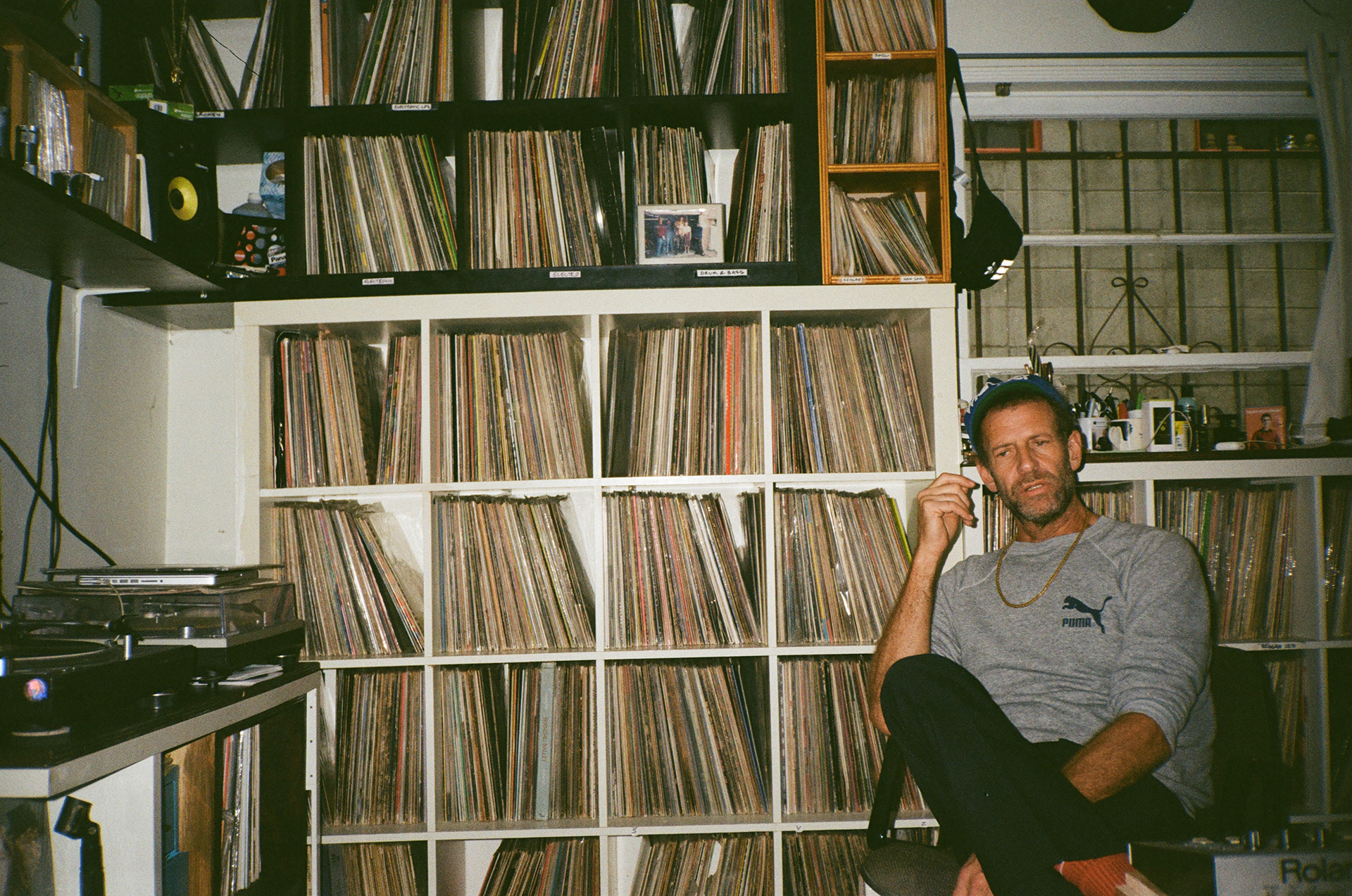 Tony Mac in recording studio