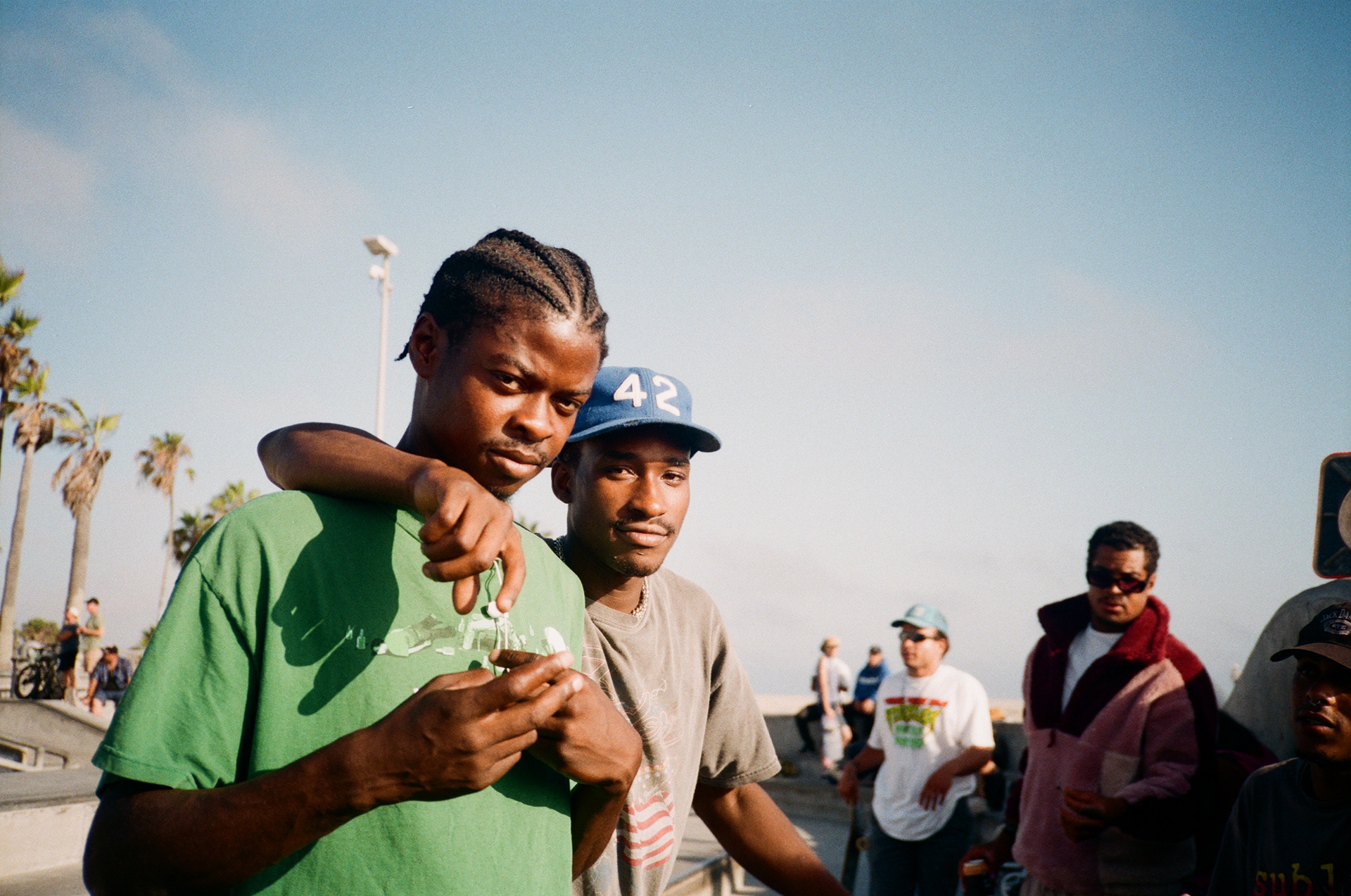 Ricky and Rodney at Venice Skatepark