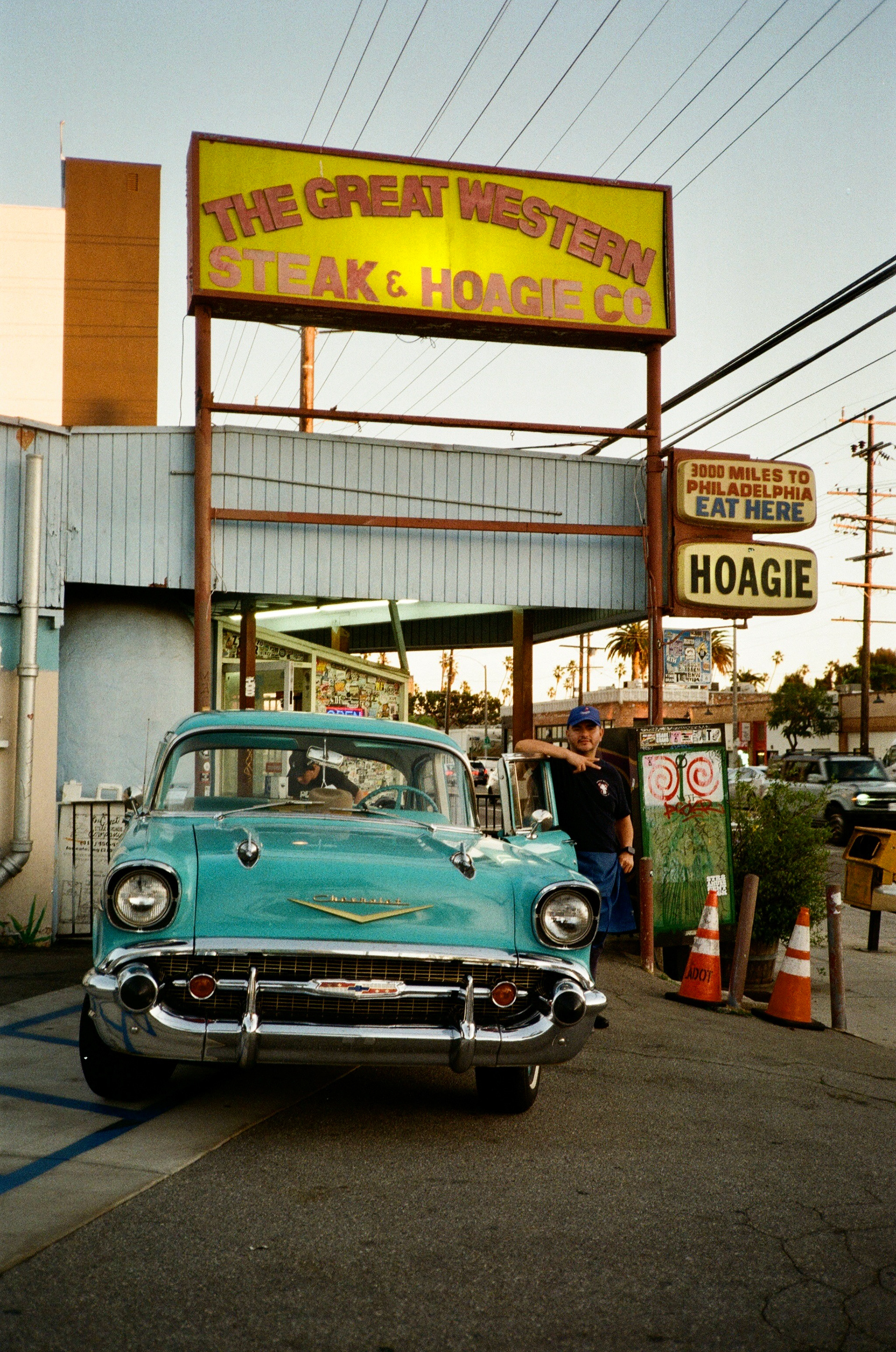 Sergio, owner of Hoagies