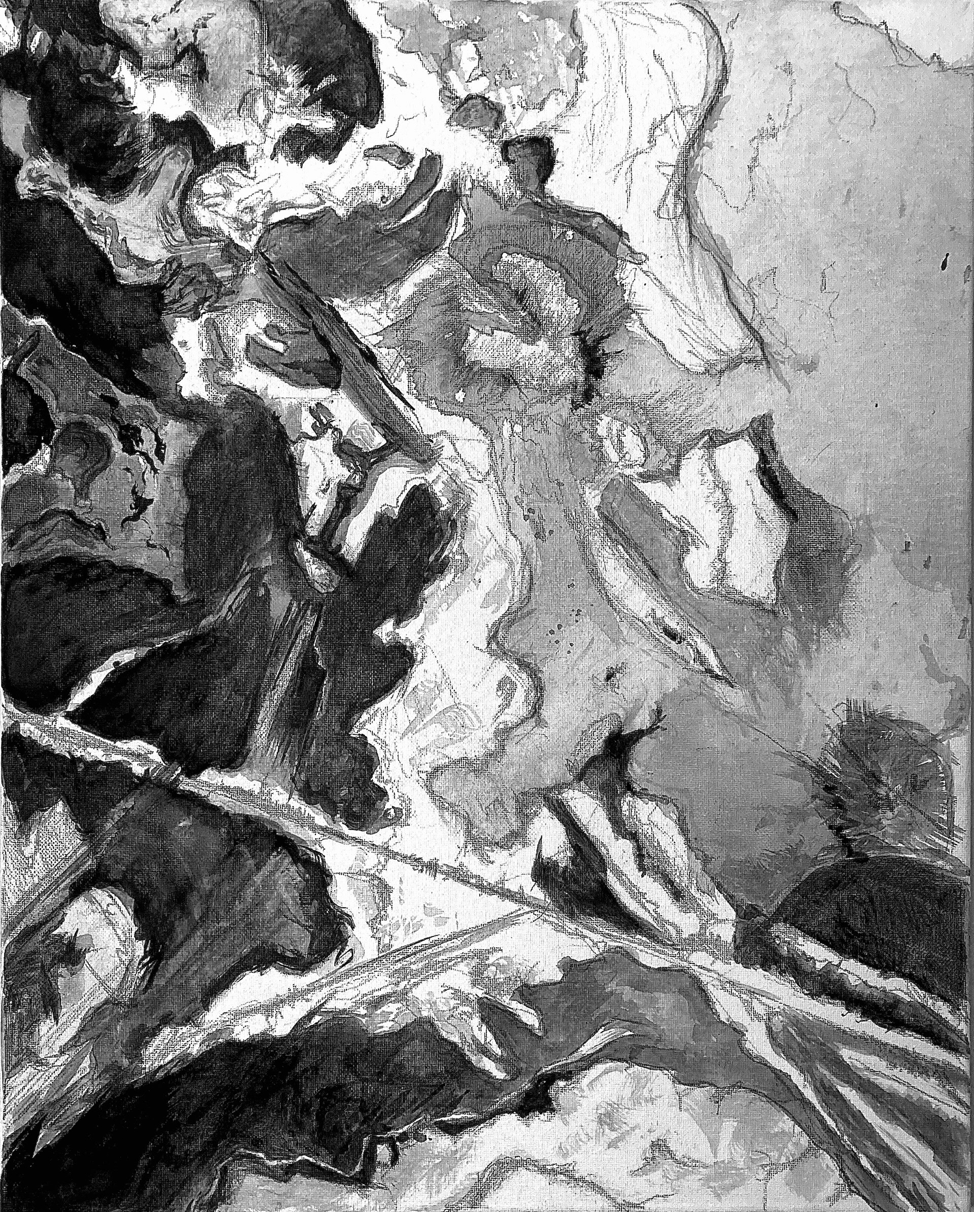 Charcoal, Ink. 2021