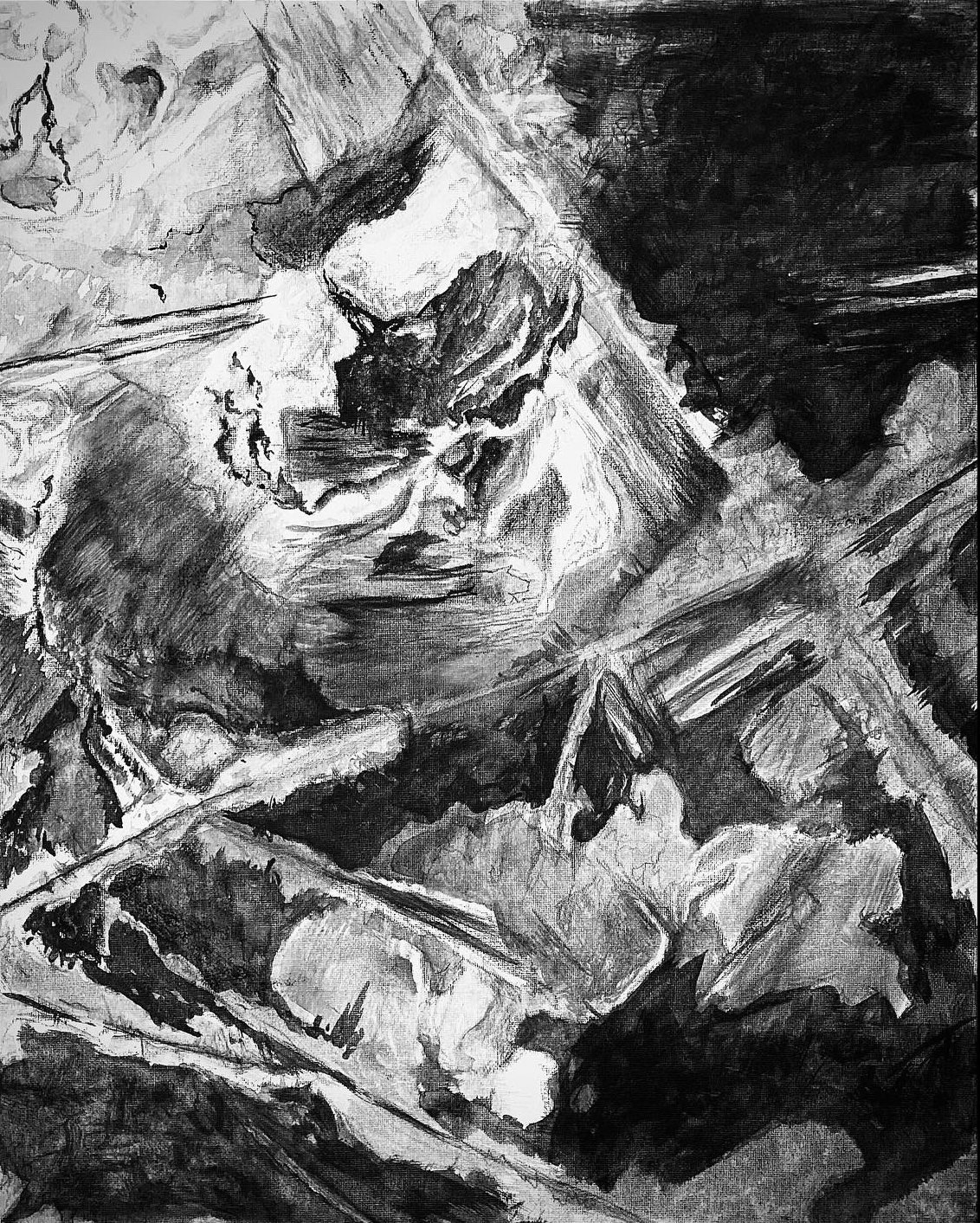 Charcoal, Ink. 2021