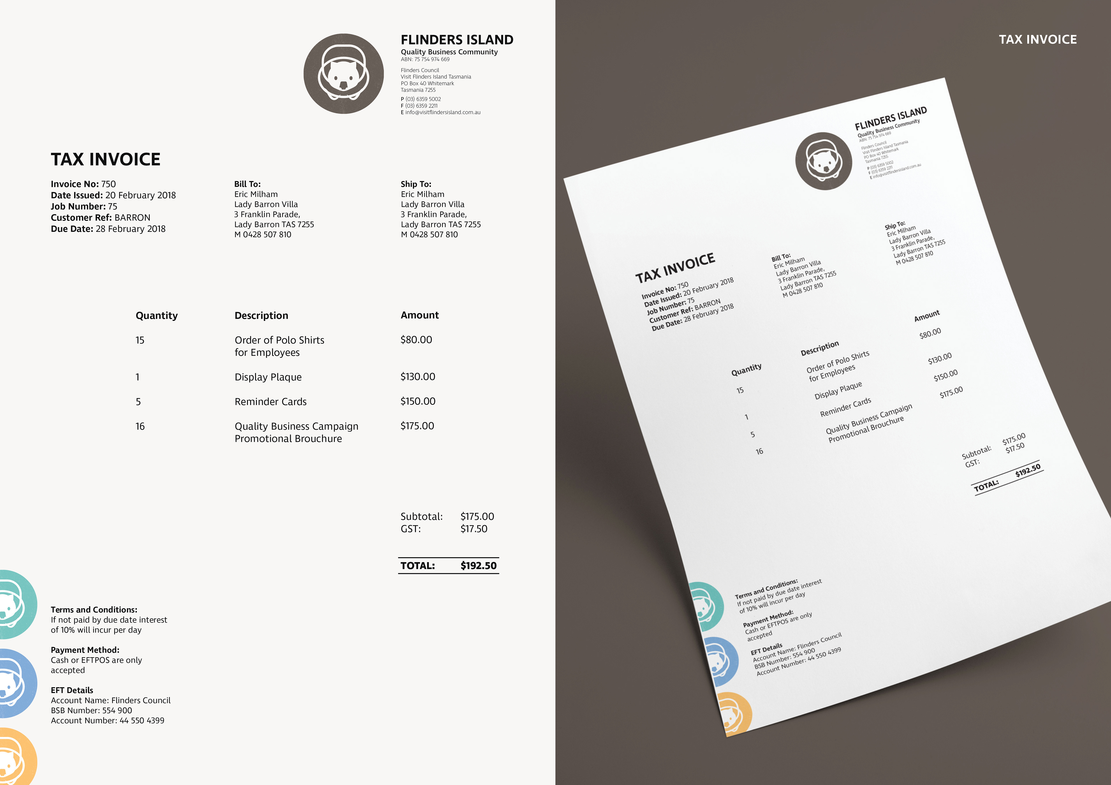 Invoice Brand Application