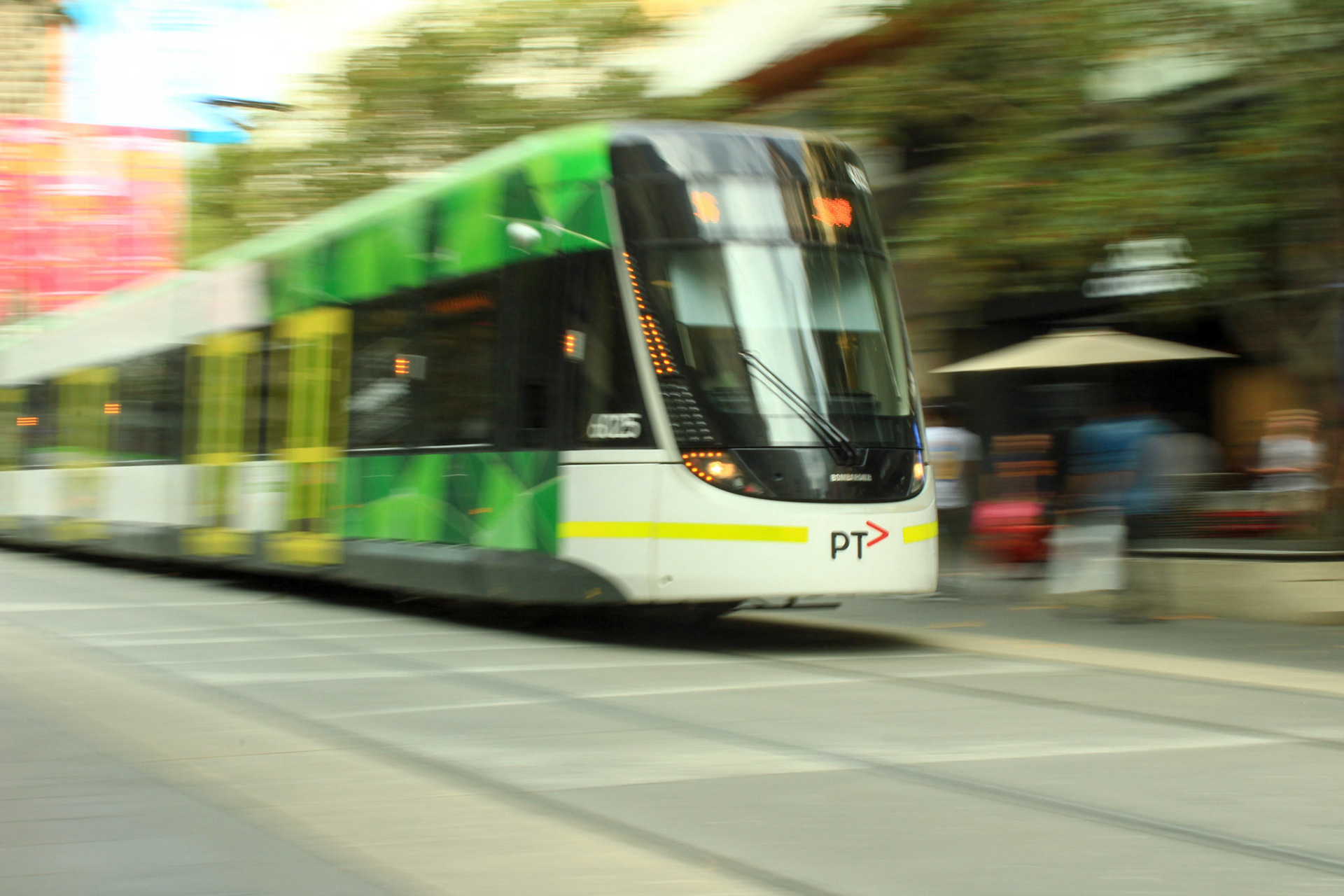 Passing Trams