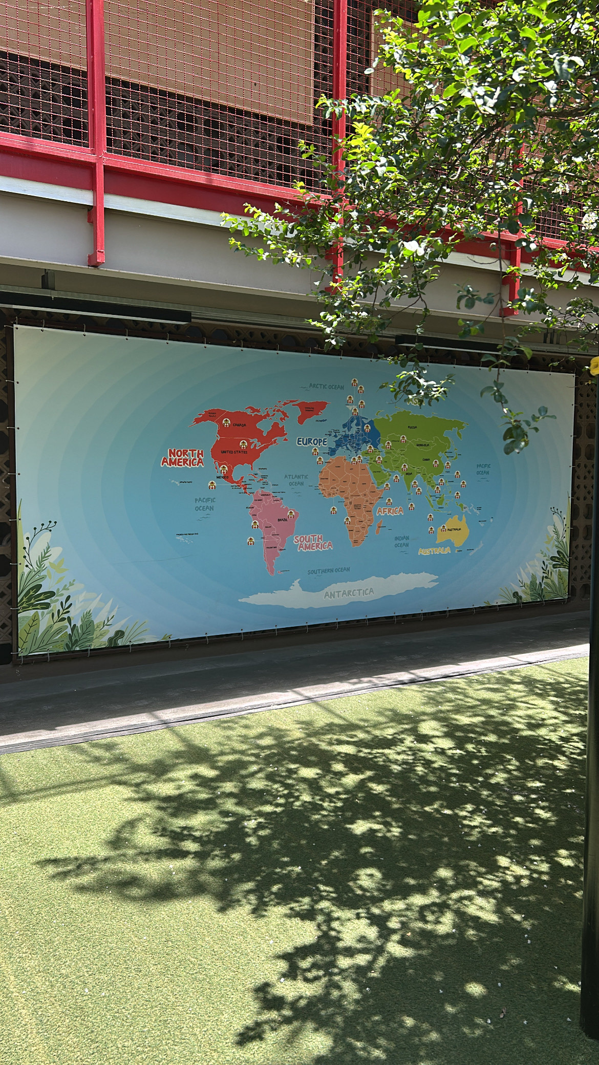 Mapa mundi_Maple Bear Vila Olímpia