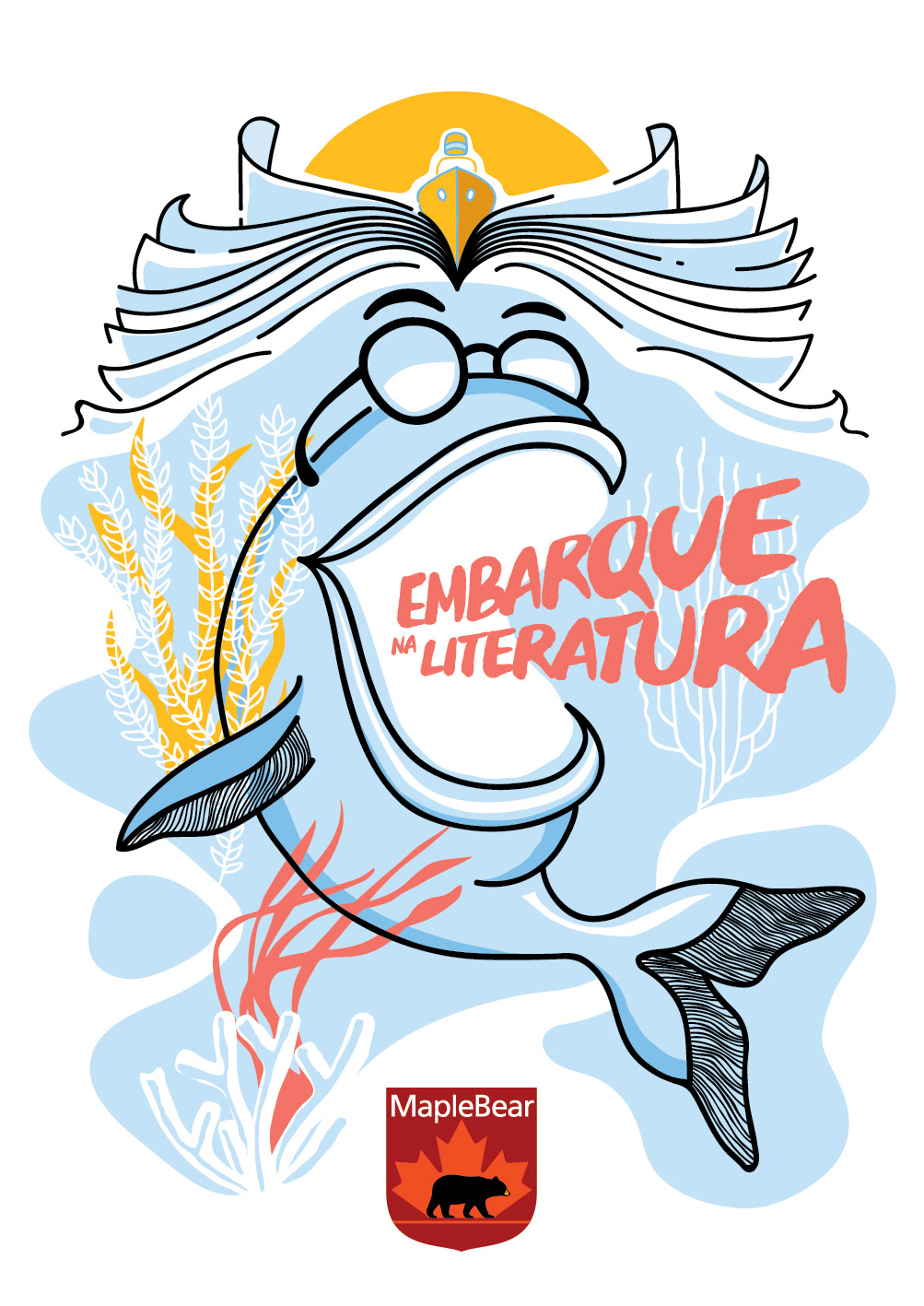 Livro Infatil - Embarque na literatura