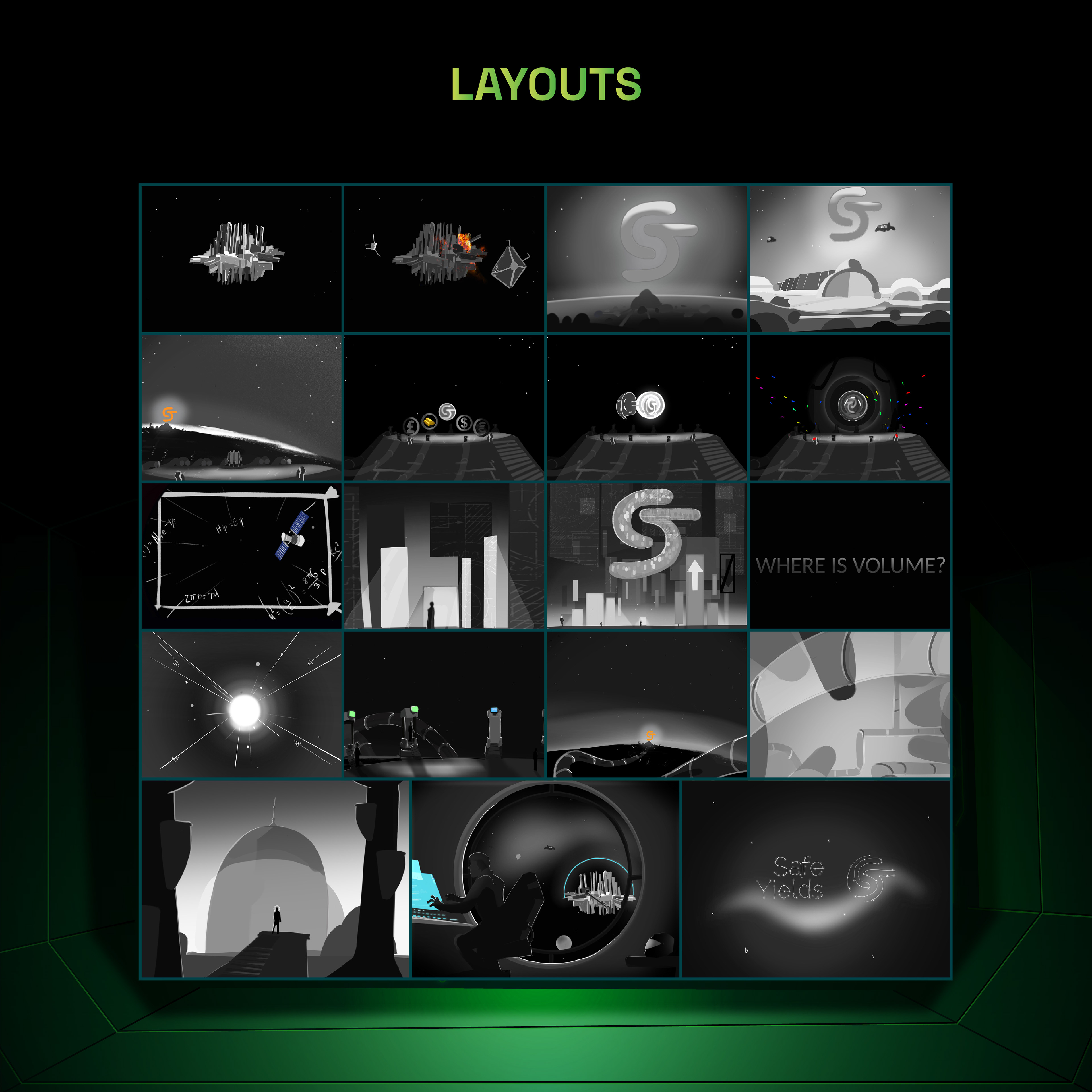 SY's Layouts - Storyboard Sketched