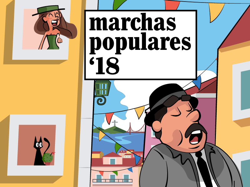 Cover Album - Marchas Populares 2018