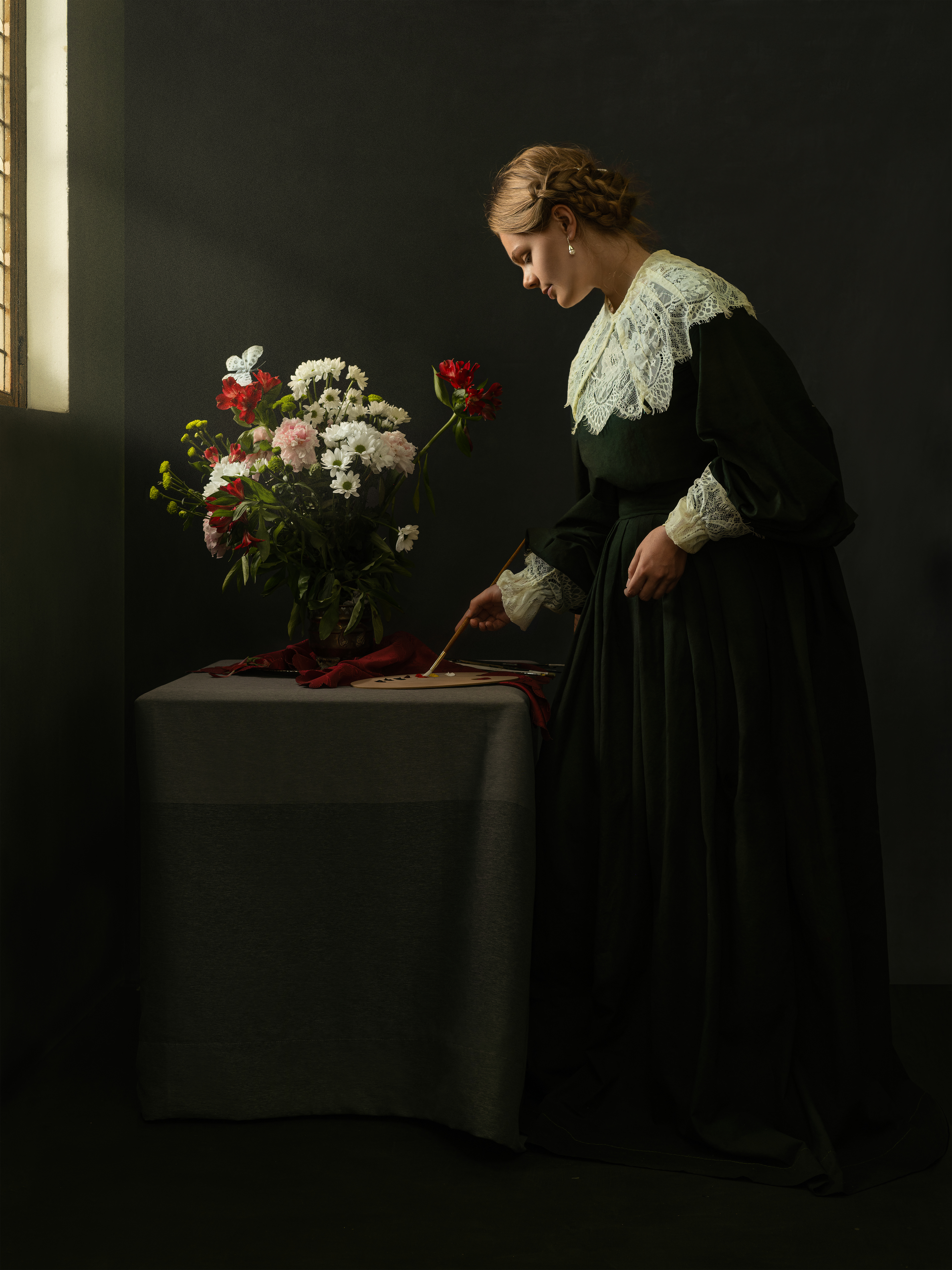 The Female Painter: In A Dutch Home