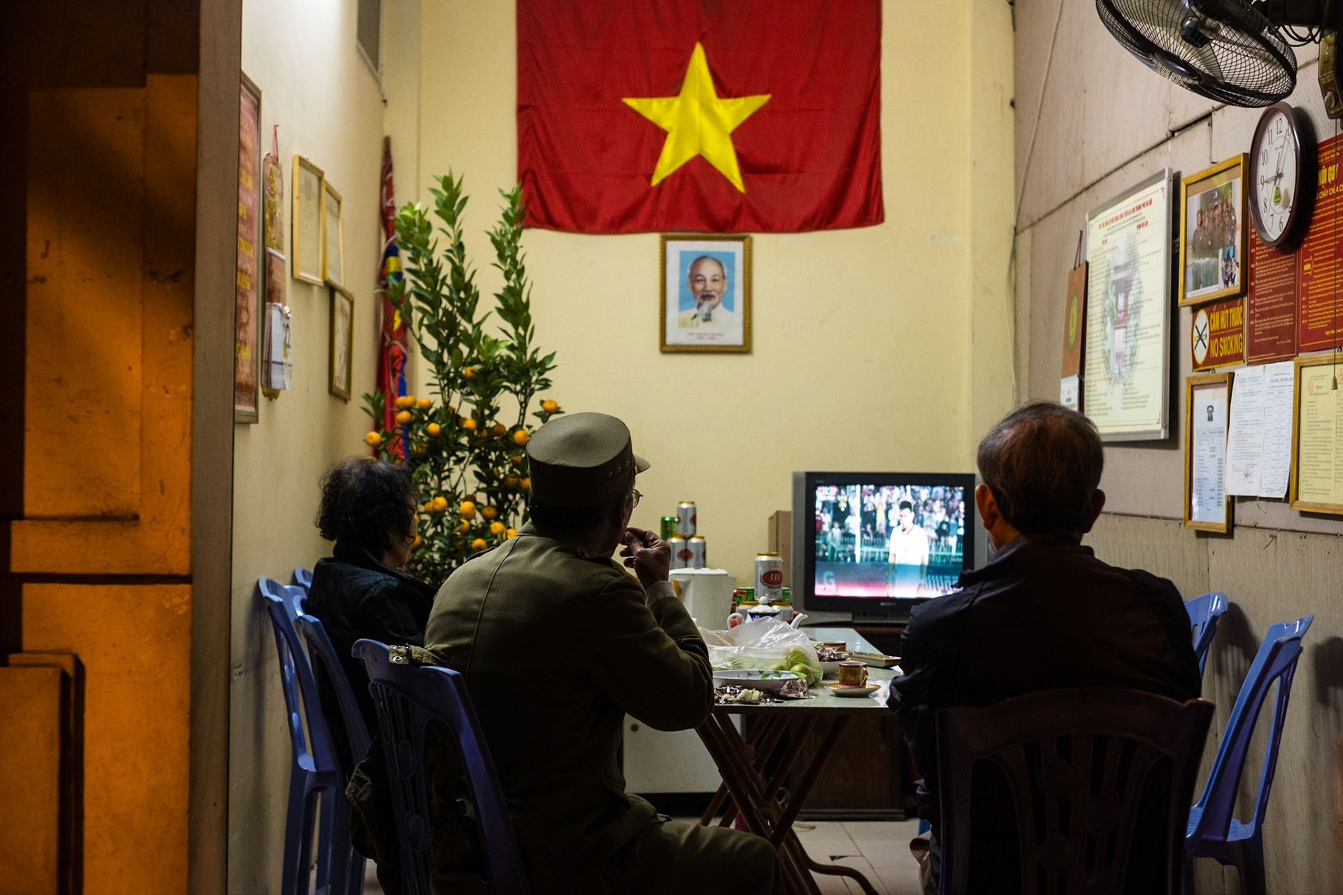 Hanoi, Vietnam II, Watching Soccer.