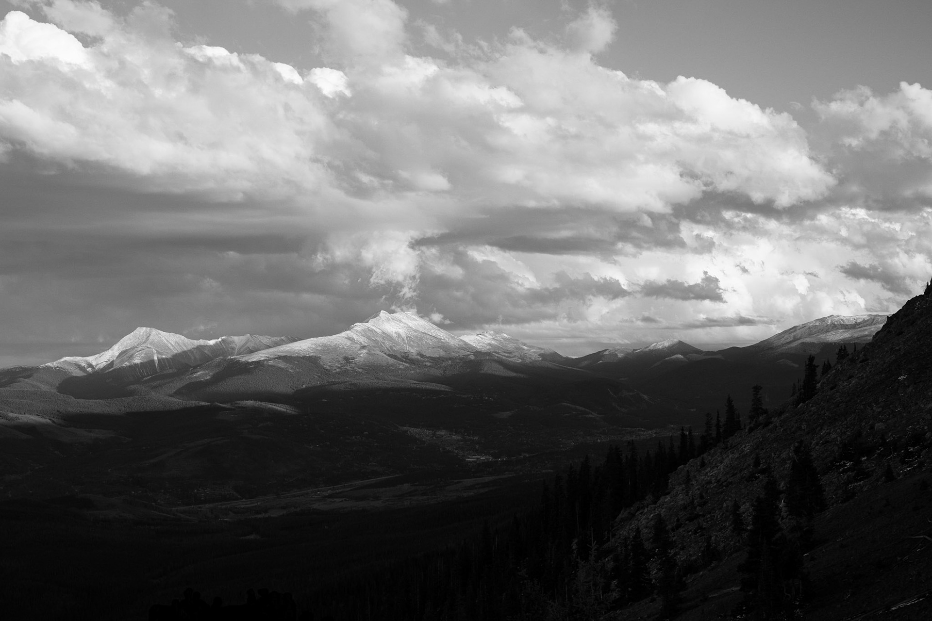 Up a mountain somewhere around Frisco and Breckenridge too long ago….