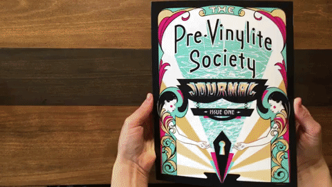 Moving Image of the PVS Journal from front to back