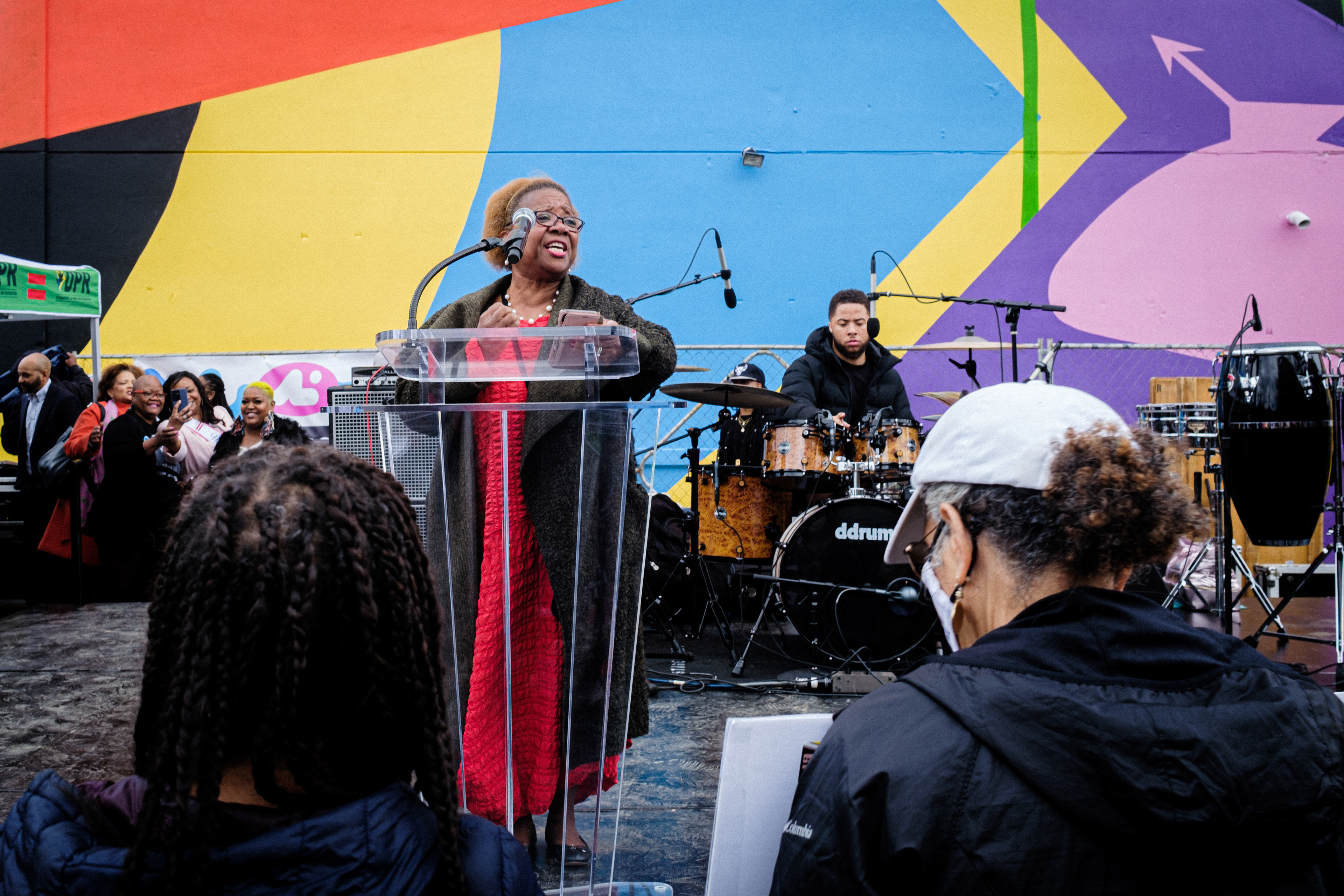 Reverend Leslie Watson Wilson of The People For the American Way speaking