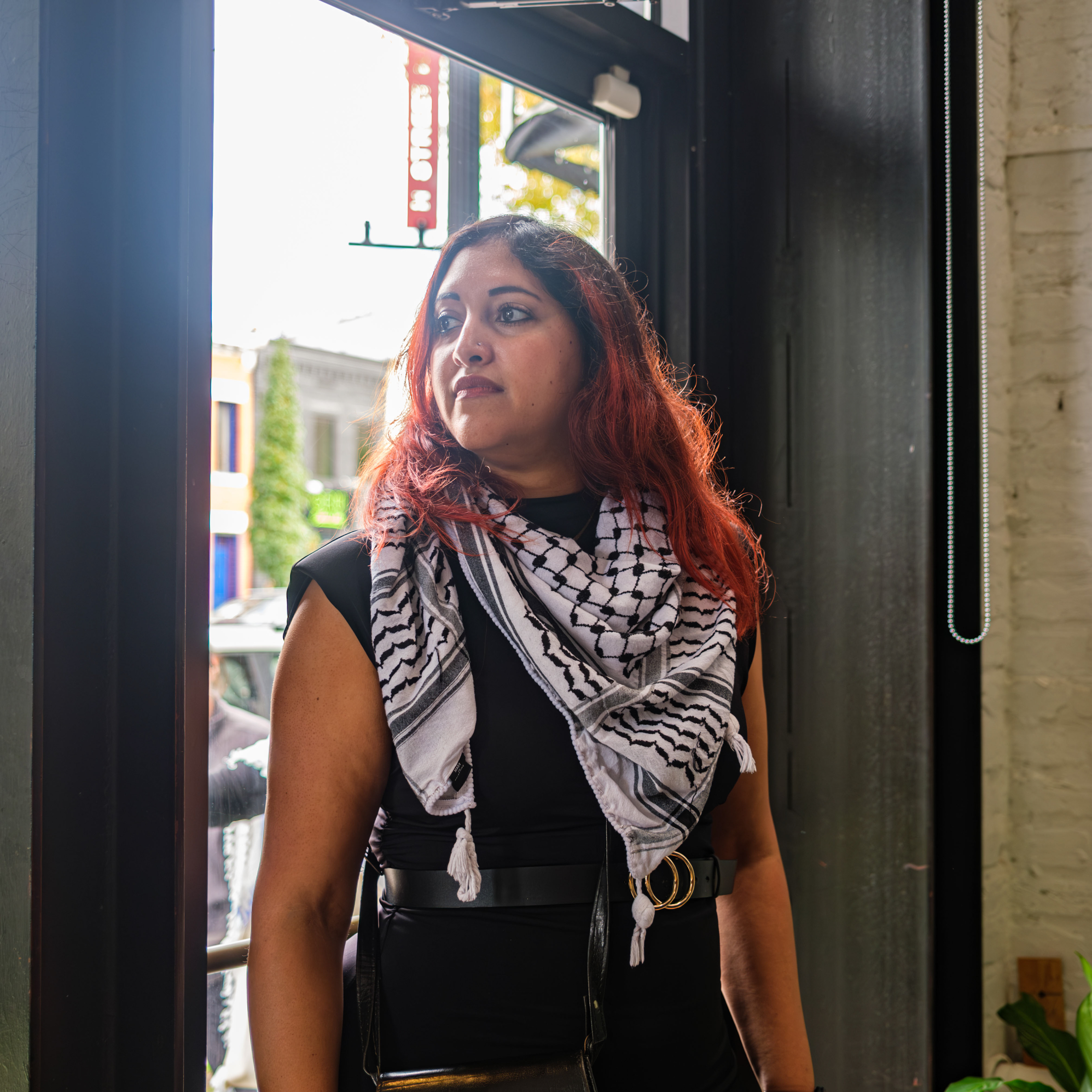 Jinan Deena, proprietor of Palestinian culinary experience Bayti, and organizer of this event