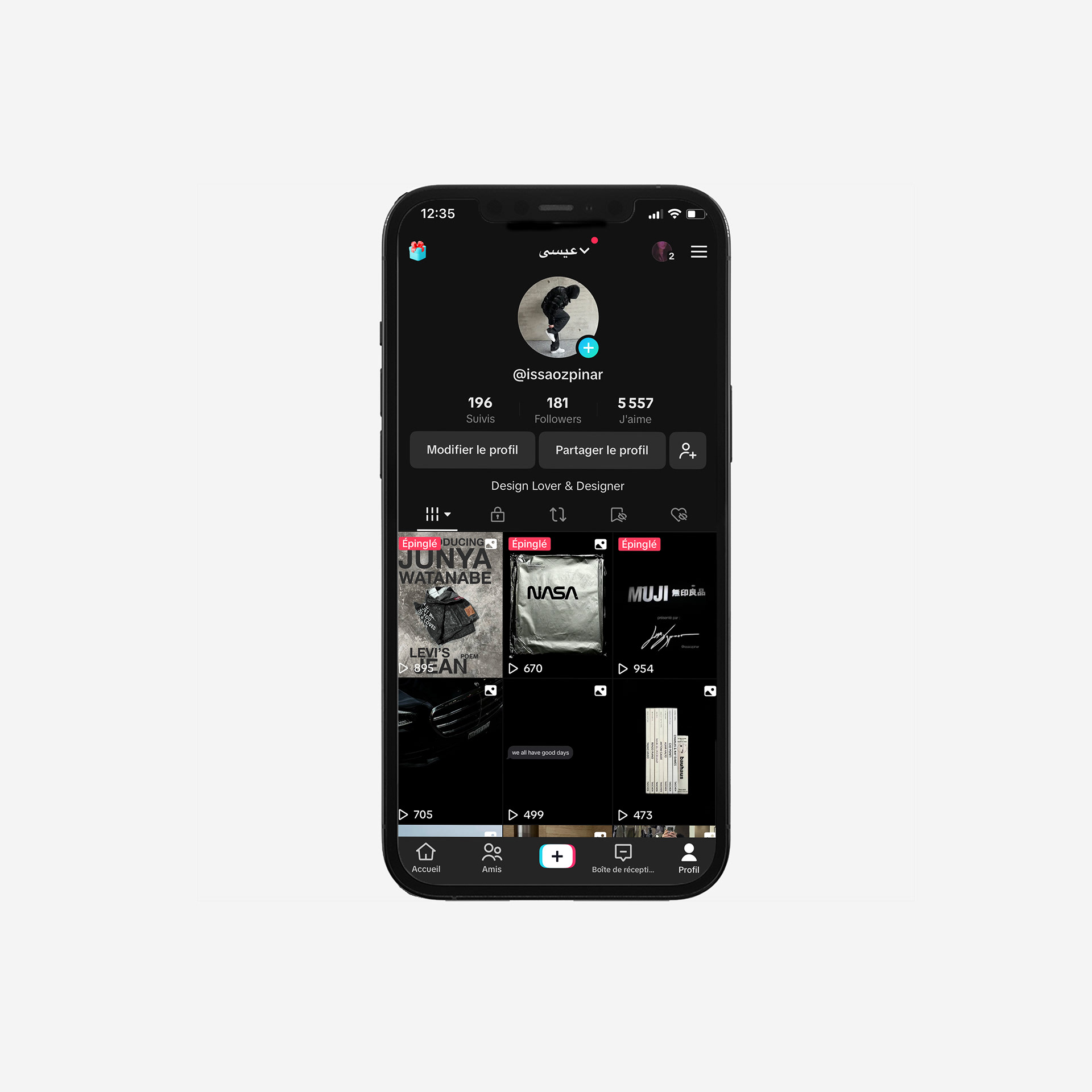 Démarche personnelle visant à expliquer le design à un public large via TIktok