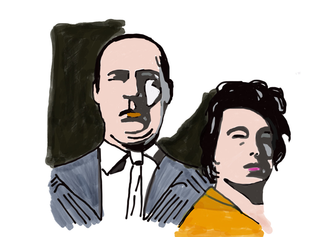 Roberto Rossellini e Anna Magnani
