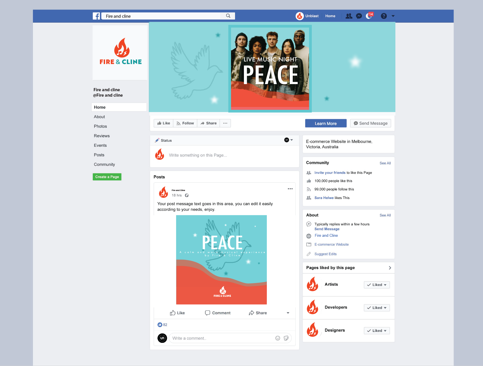 Facebook Post