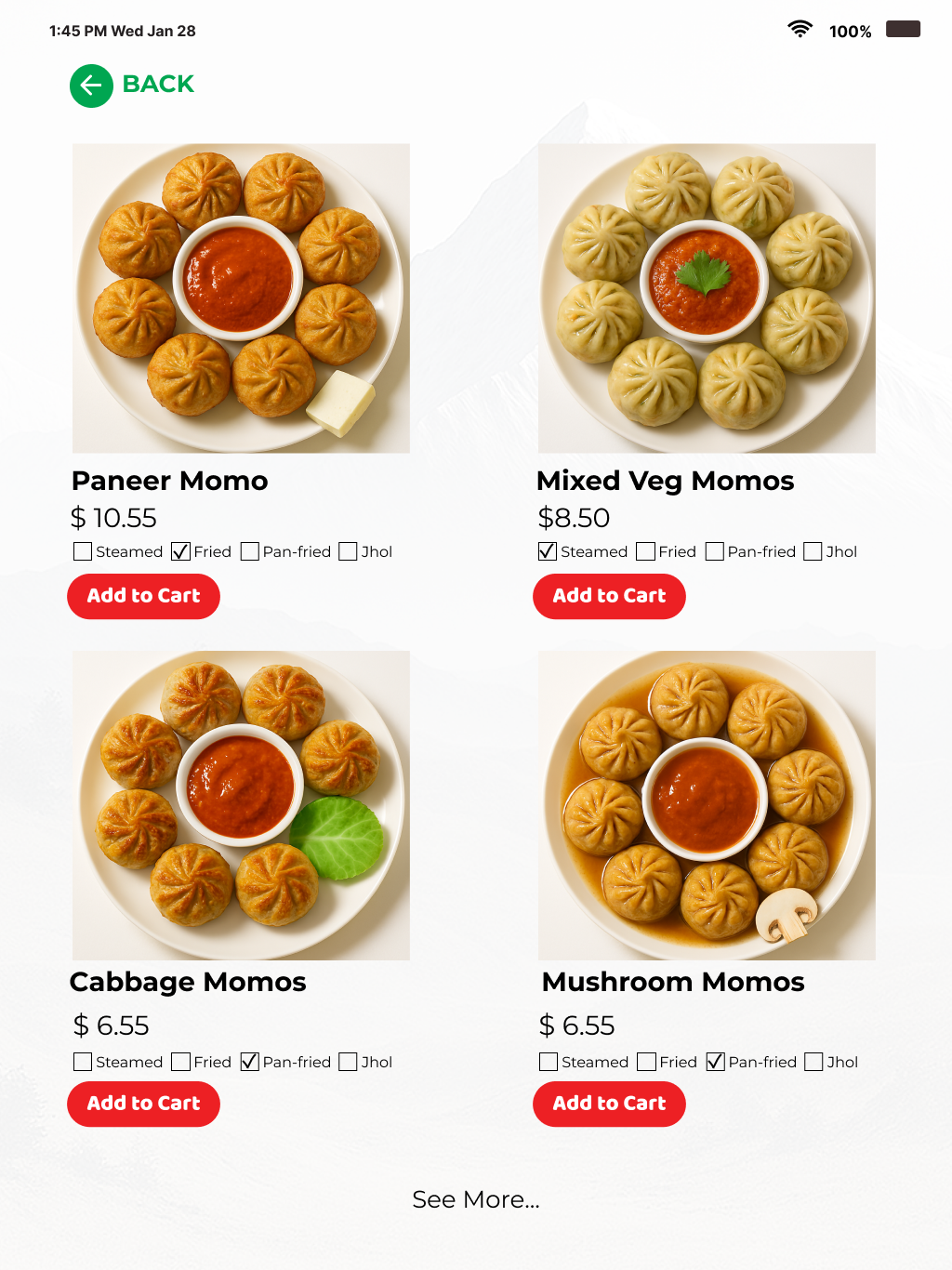 Veg Momo
