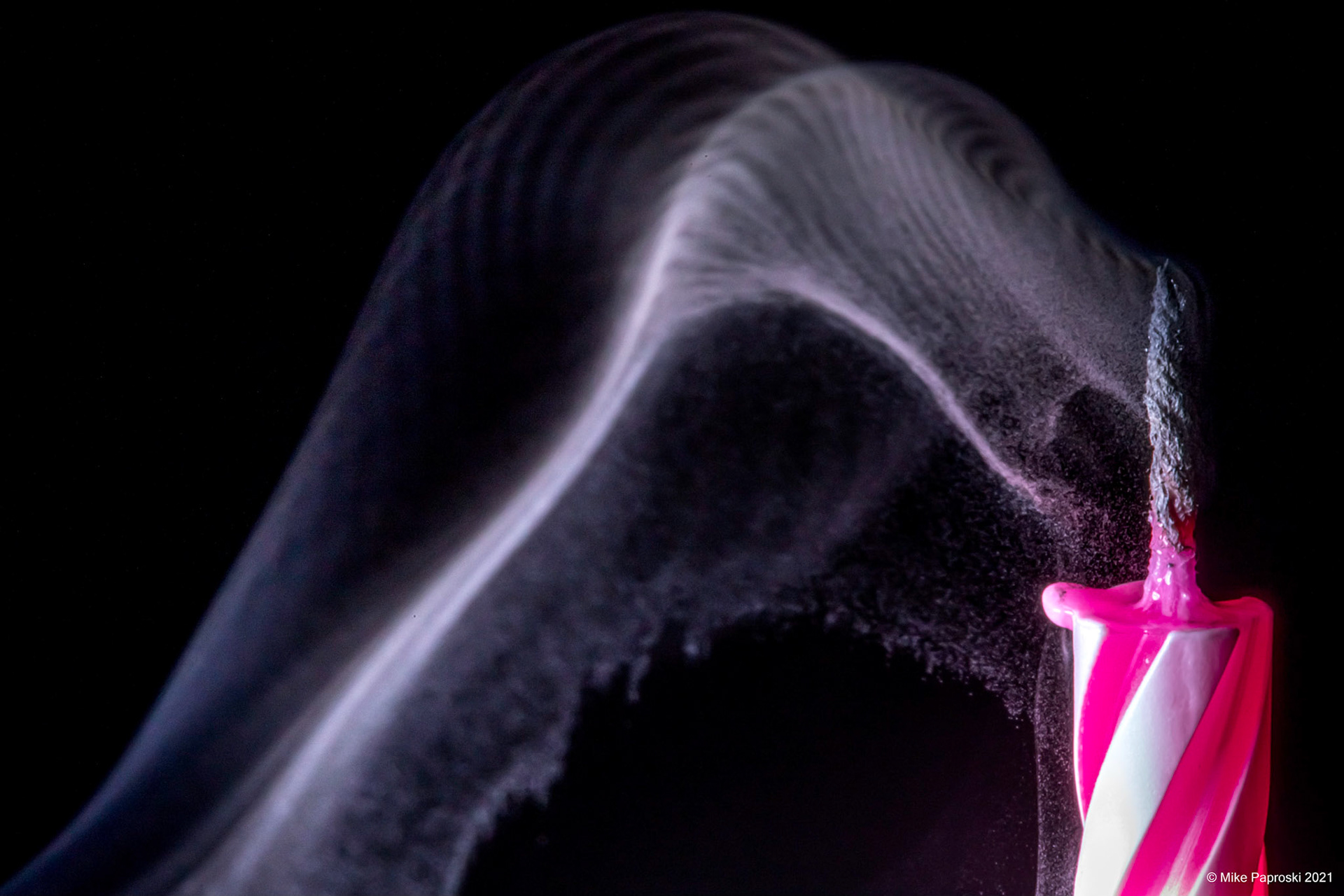 Smoke Dust and Wind Waves