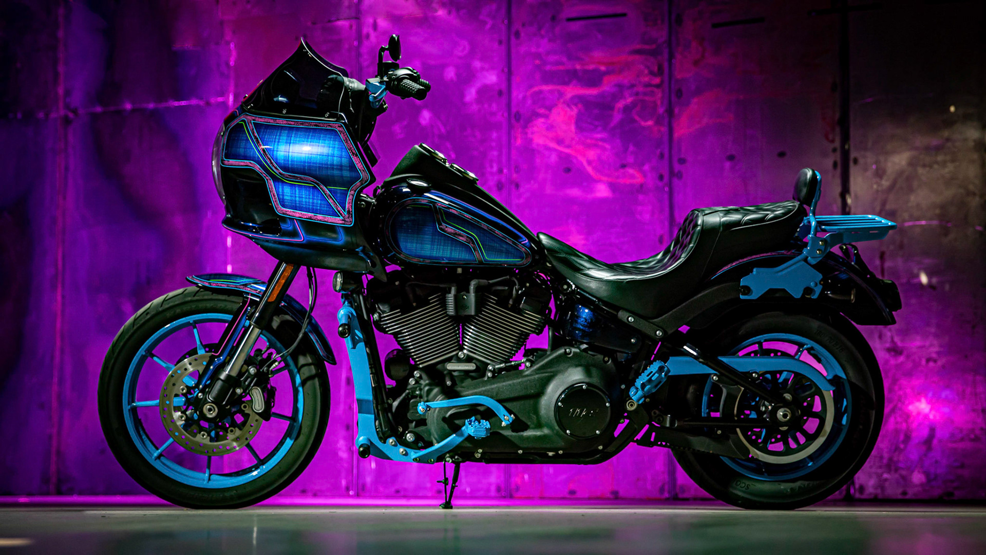 The Boss's Bike "Purple Rain" Edition