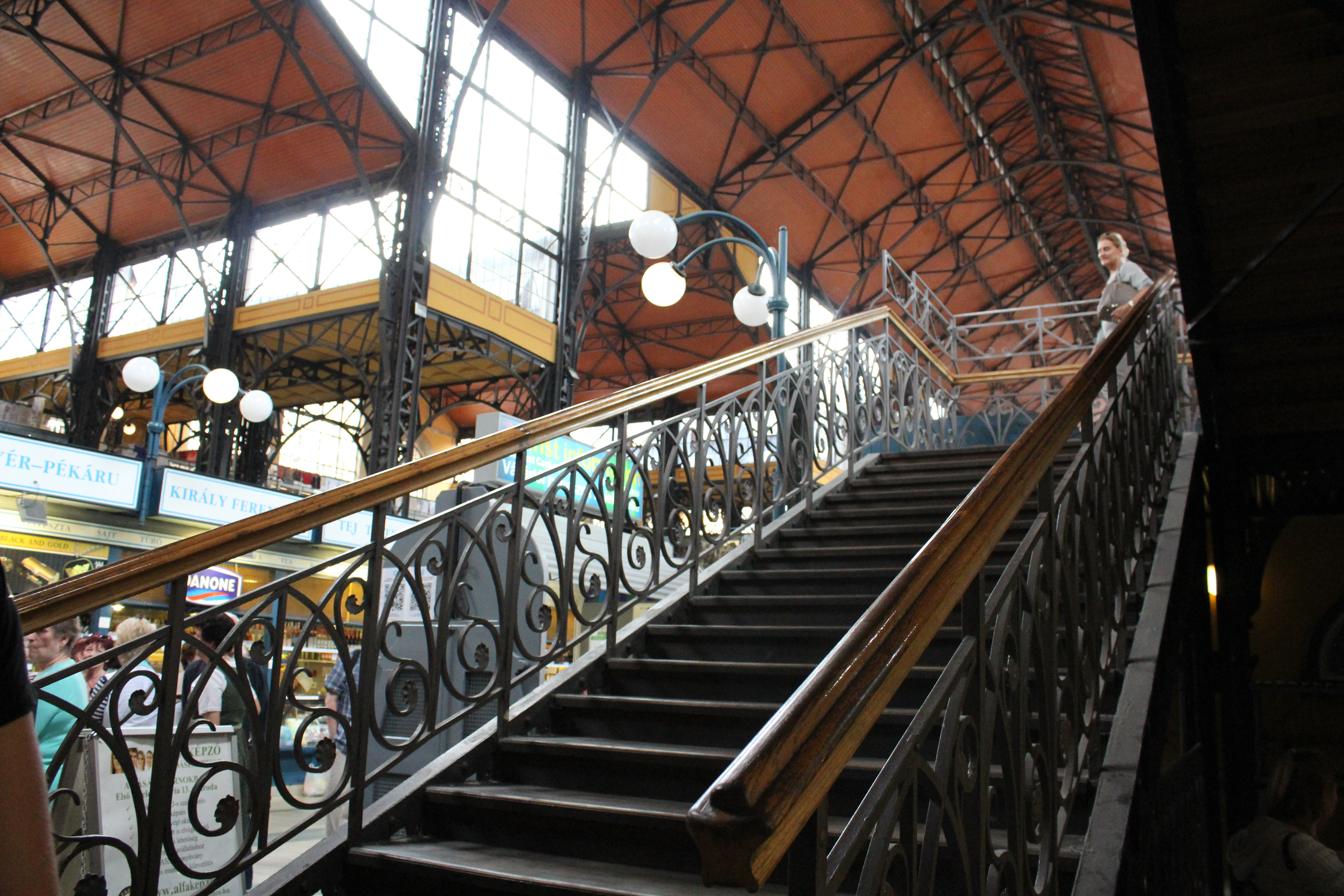 Grand Staircase at the Open Market - Budapest, Hungary