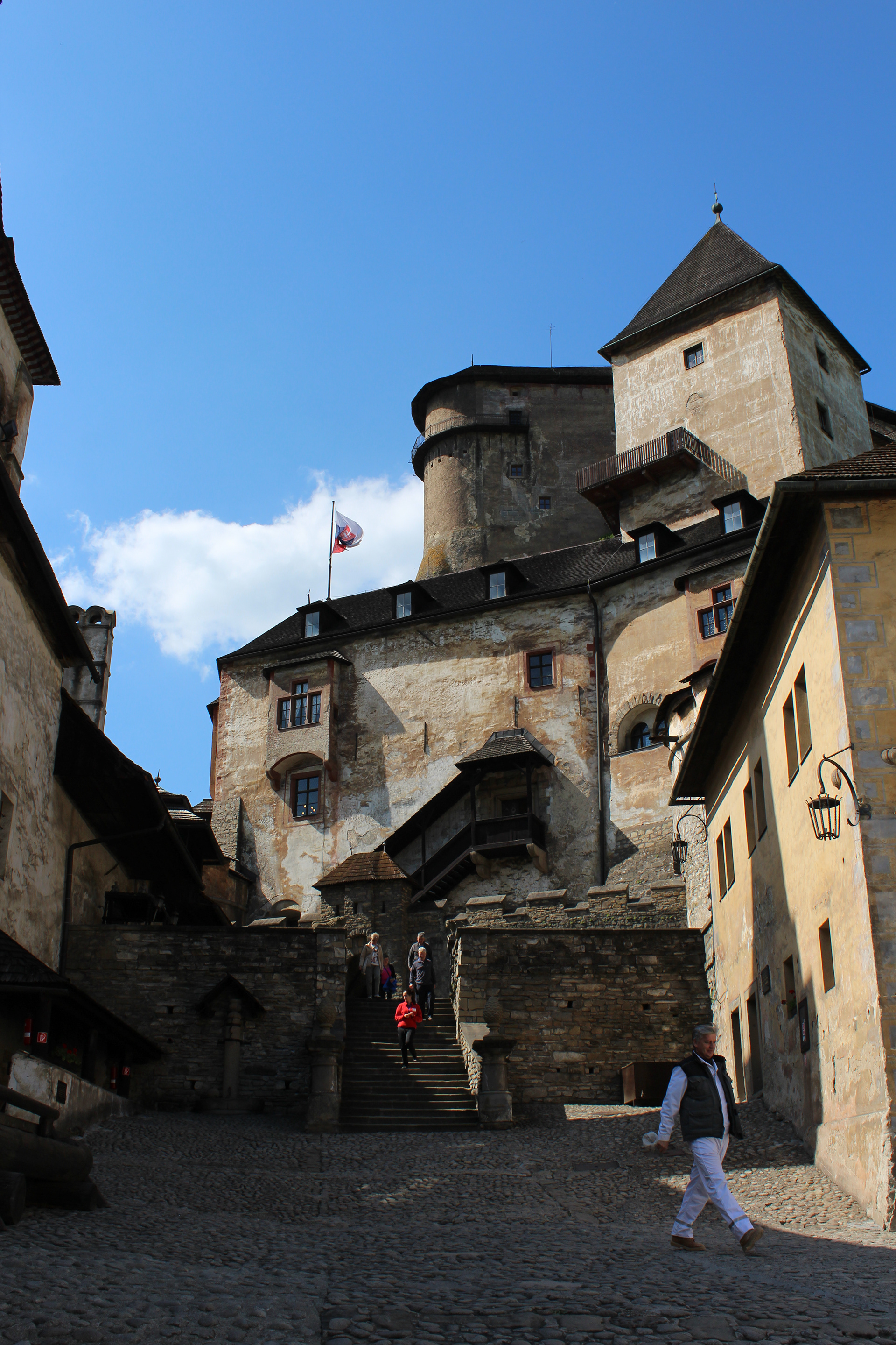 Inside the Castle Quarters, Slovakia