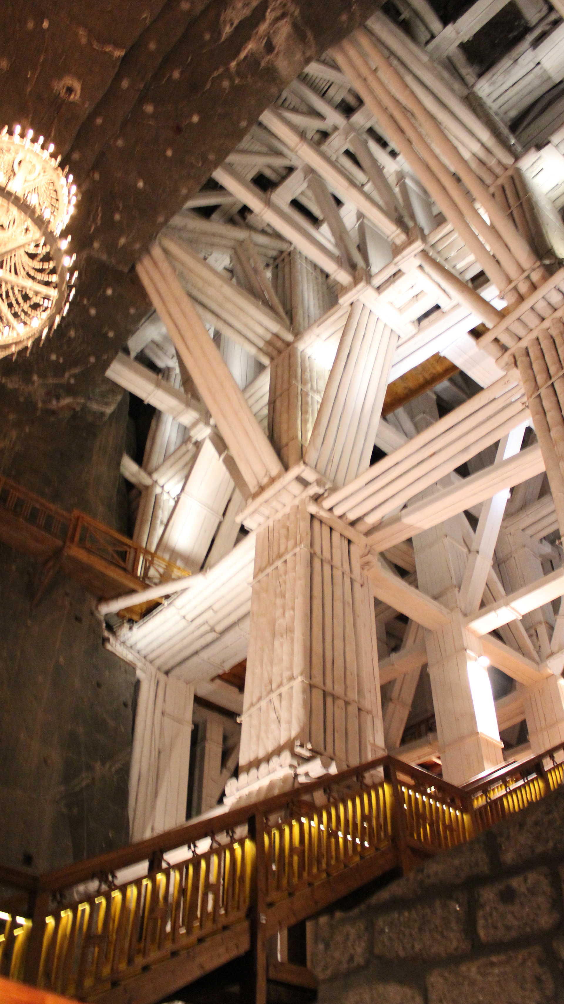 Structural Wood System in the Salt Mines of Poland