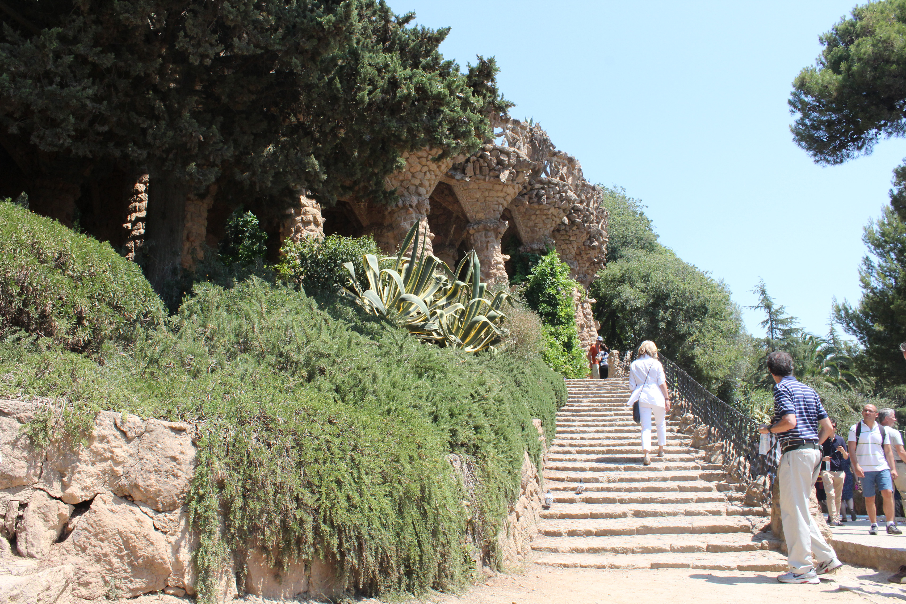 Park Güell, Barcelona Spain by Master Architect Antoni Gaudí
