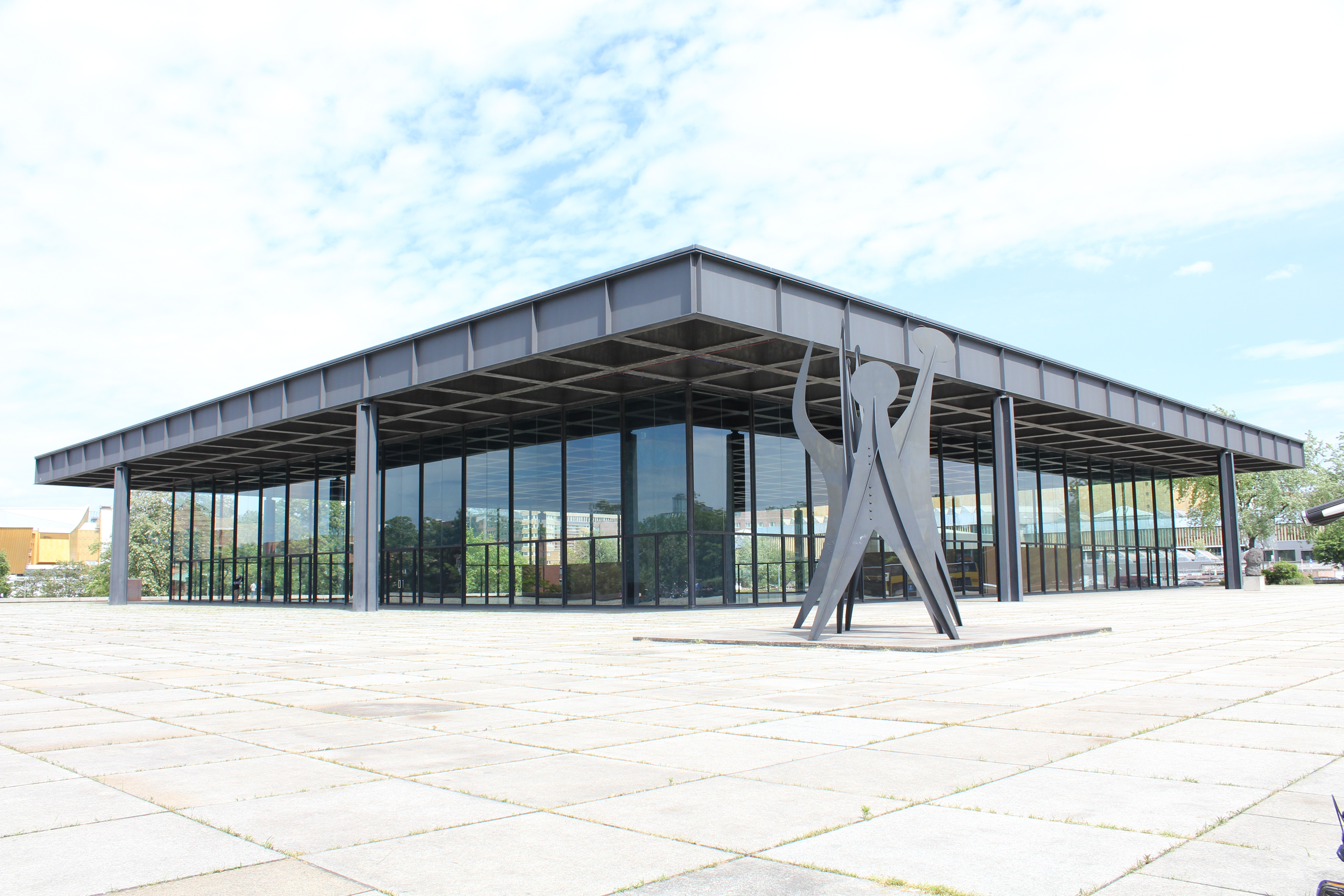 Neue Nationalgalerie, by Master Architect Ludwig Mies van der Rohe
